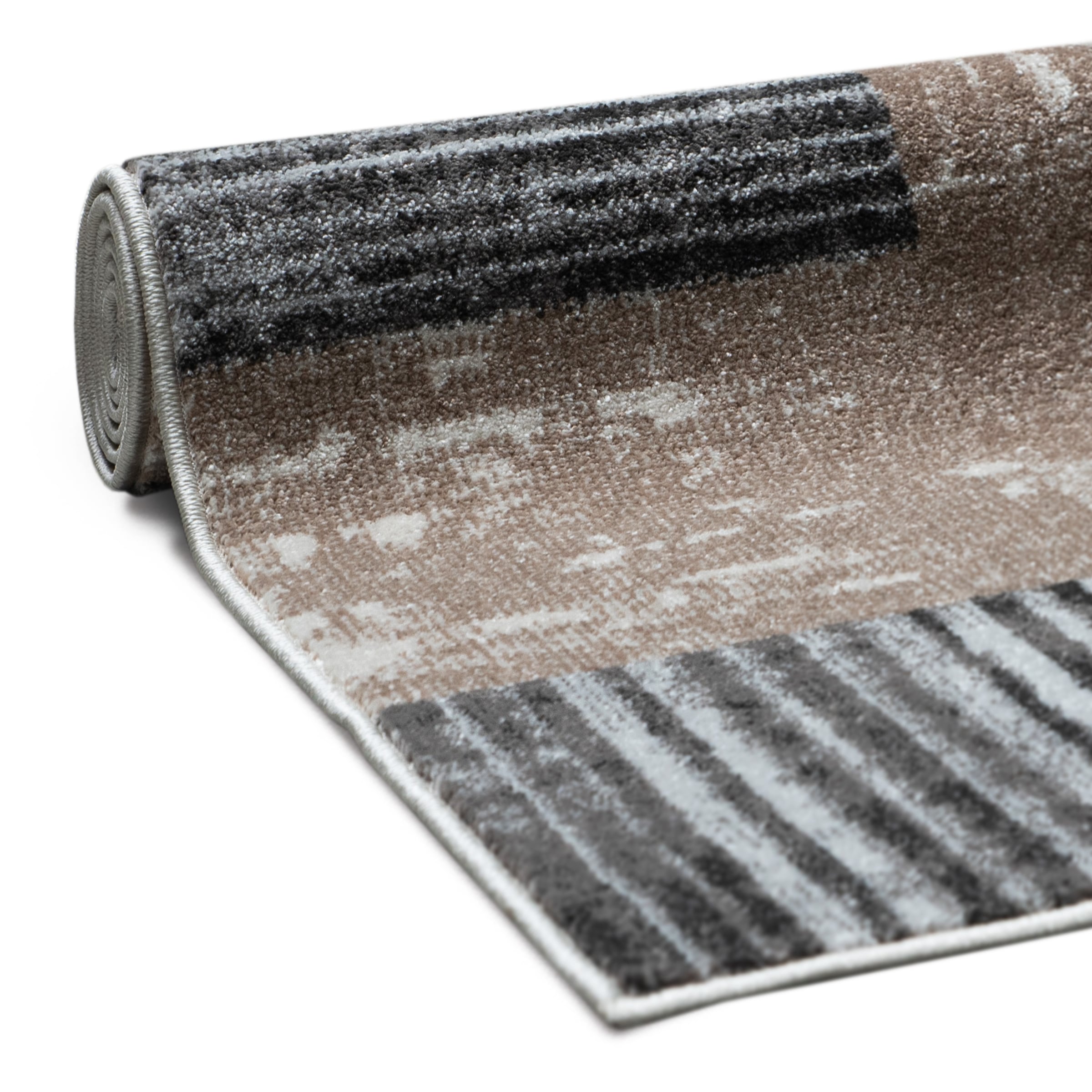 GOODproduct Teppich »Lunari, Vintage-Karo Design« rechteckig 9 mm Höhe modern, weiche Haptik, Wohnzimmer, Esszimmer, Schlafzimmer