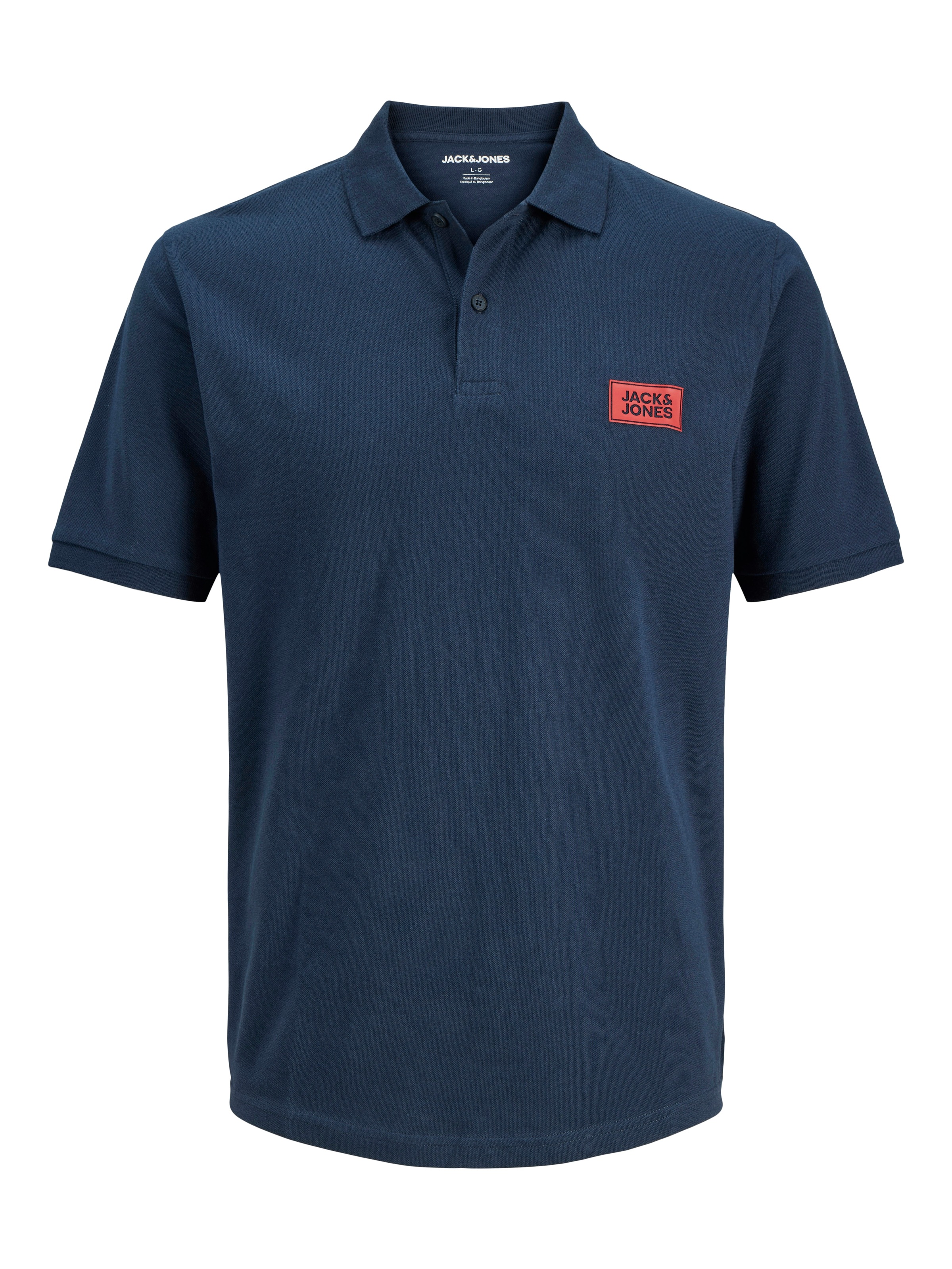 Jack & Jones PlusSize Polo »JJRUSH POLO SS 2PK MP PLS« Paquet, 2 coton, coupe régulière