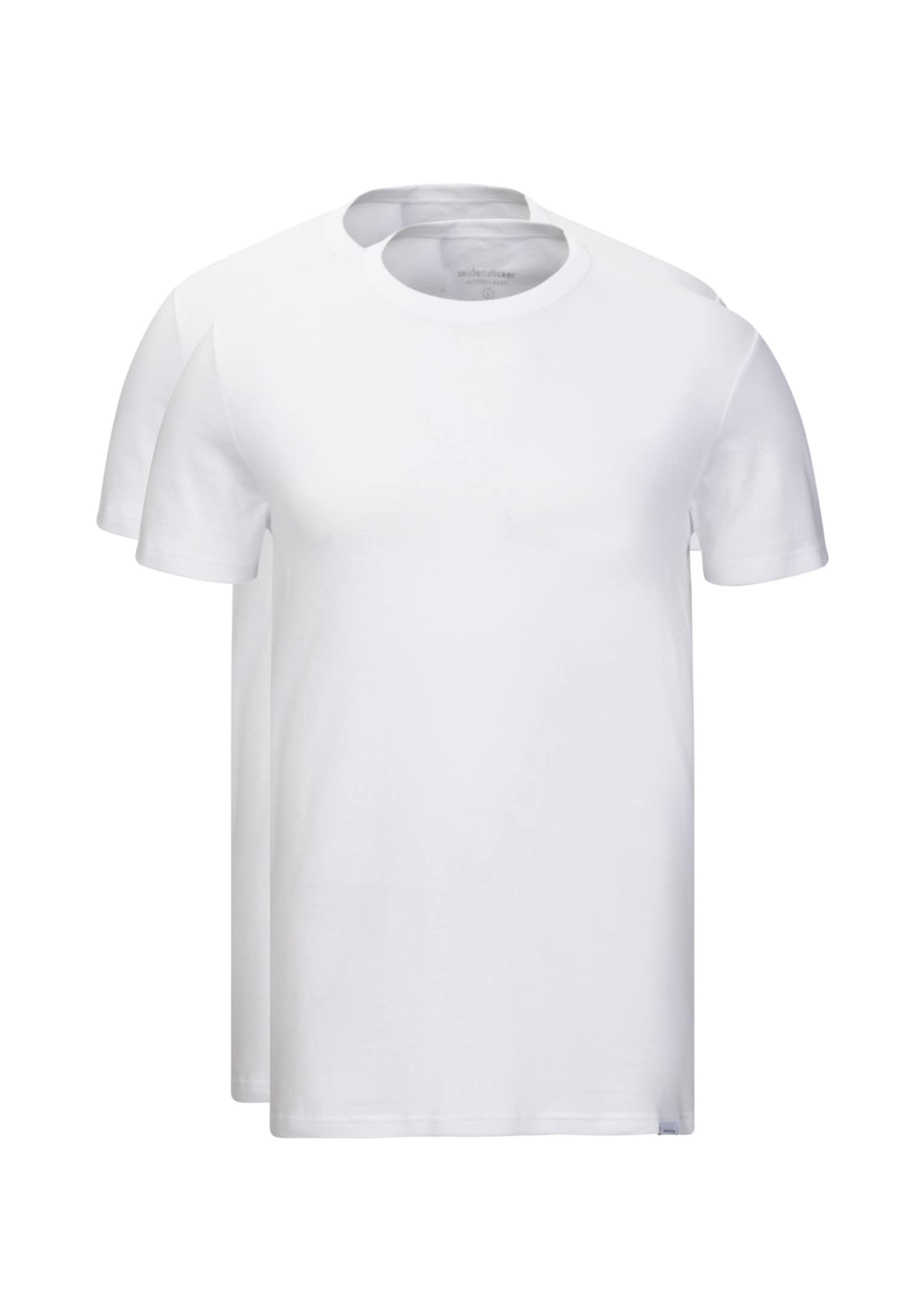 seidensticker T-Shirt »Schwarze Rose«, Kurzarm Uni