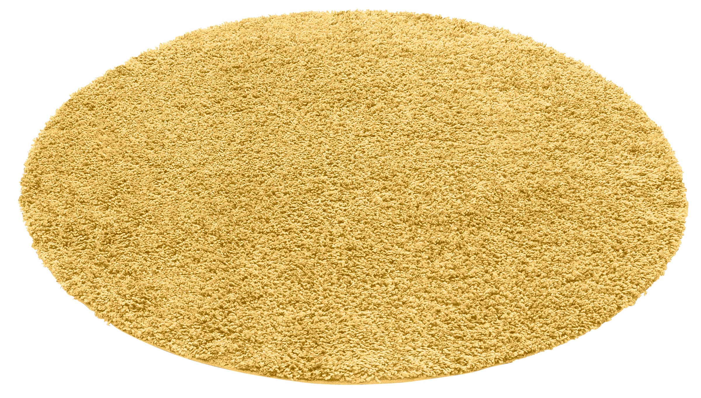 Image of Home affaire Hochflor-Teppich »Viva Teppich rund«, rund, 45 mm Höhe, Uni Farben, einfarbig, rund, besonders weich und kuschelig, idealer Teppich für Wohnzimmer & Schlafzimmer bei Ackermann Versand Schweiz