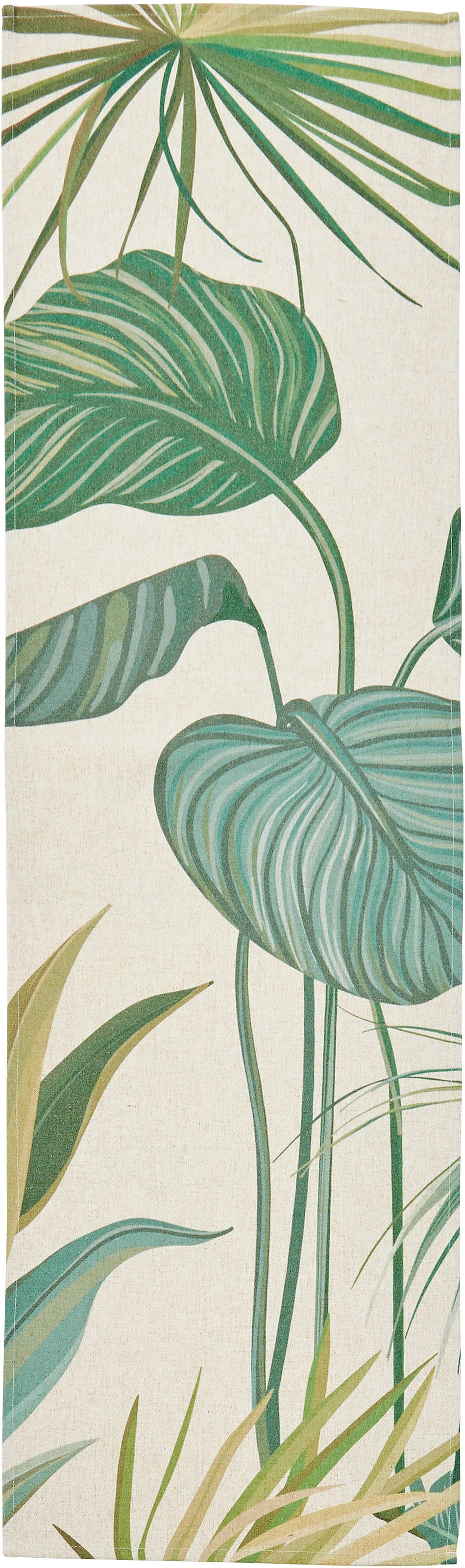 done.® Tischläufer »Tropical Flowers, mit Blättermotiv«, (1 St.),  Digitaldruck, Masse ca. 40x150 cm günstig kaufen