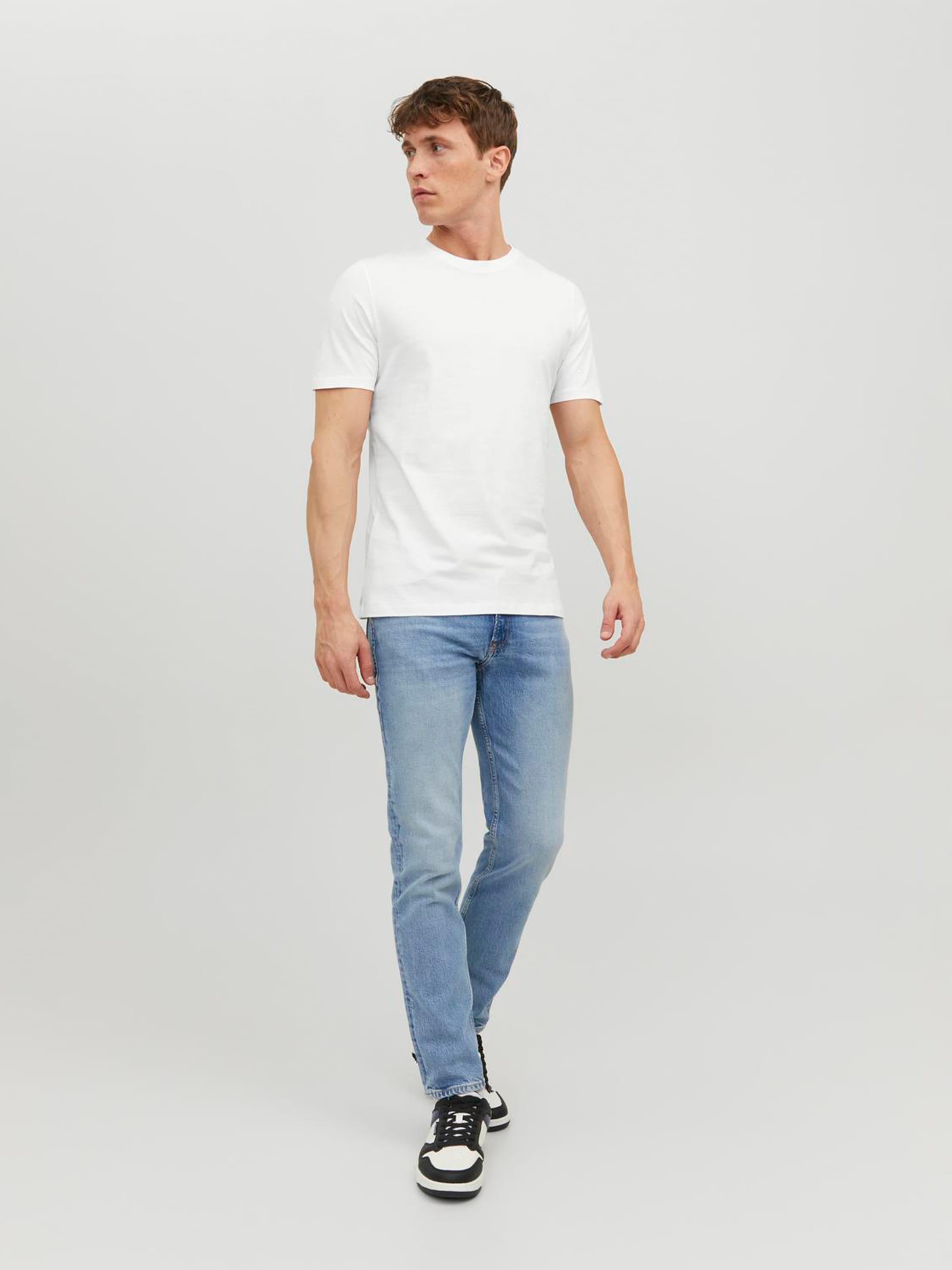 Jack & Jones Shirt à col rond »JJEORGANIC BASIC TEE SS O-NECK NOOS«