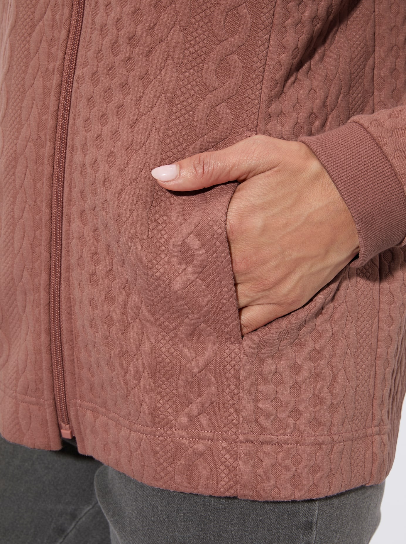 Casual Looks Veste chemise »Jacquard-Shirtjacke« 1