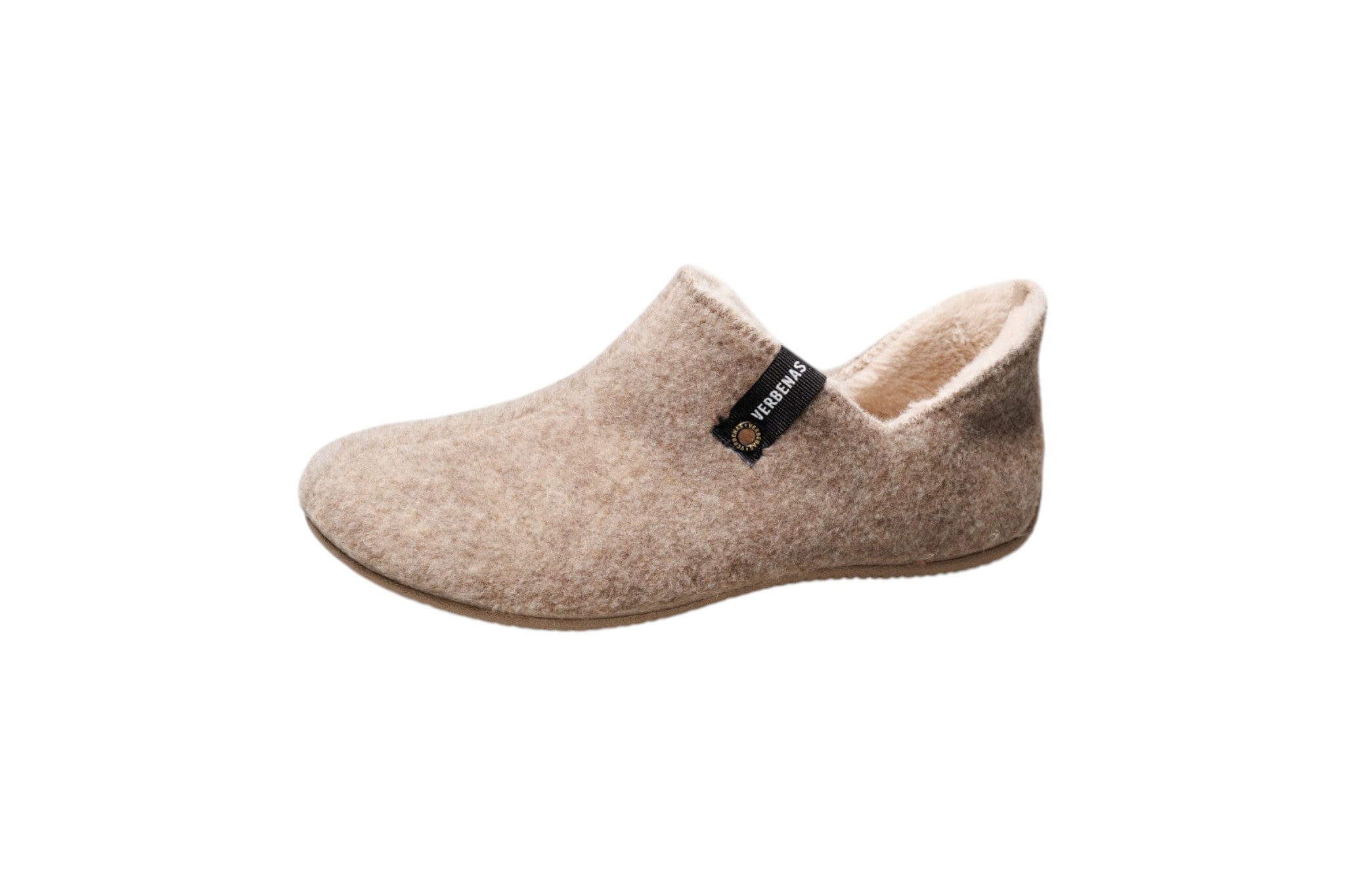 Image of VERBENAS Hausschuh "YOI PICOS PET TONE" Hüttenschuh, Homeslipper, Wohlfühlschuh mit Logo-Schriftzug