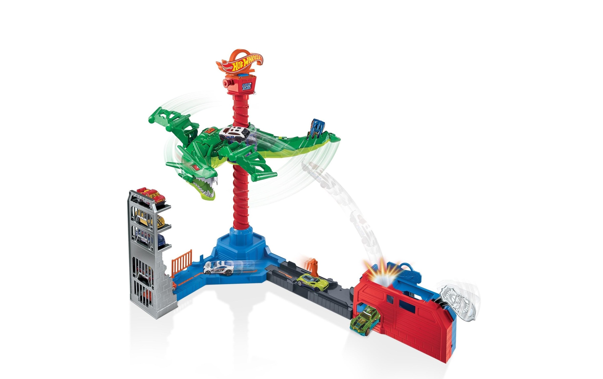 Hot Wheels Autorennbahn »City Drachen Luftangriff«