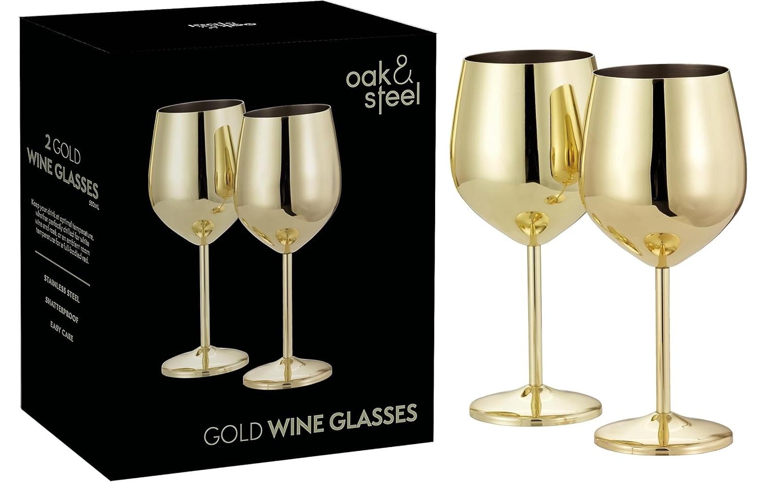   Verre à vin »Oak & Steel 500 ml, 2 Stück«