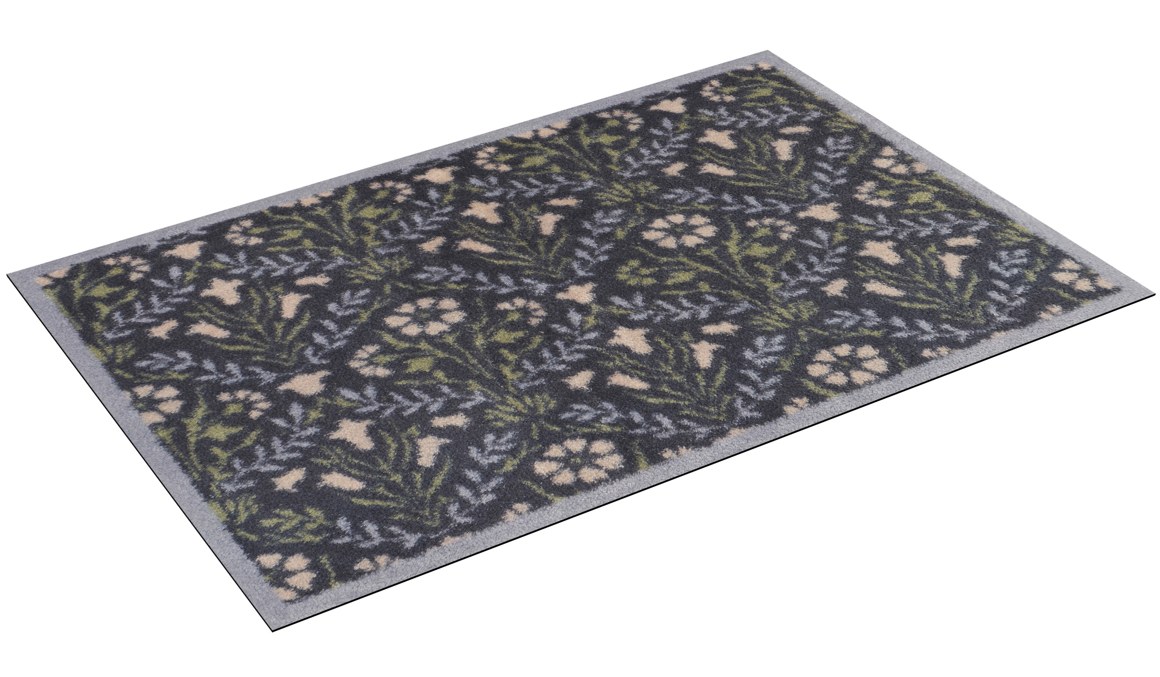 Turtle Mat Tapis de sol »Bellflower Blue« Rectangulaire 9 mm Höhe