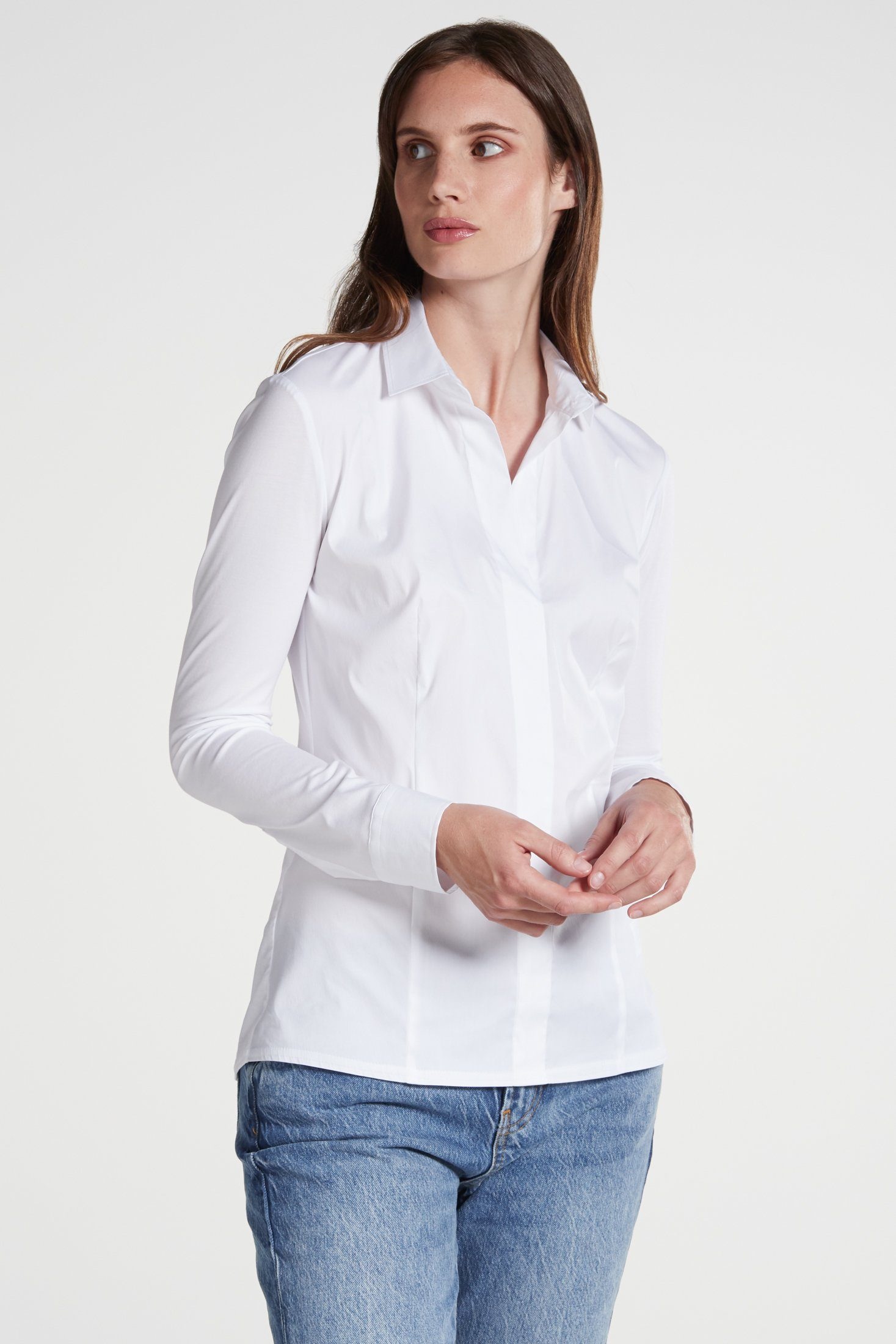 Langarm Bluse MODERN CLASSIC »MODERN CLASSIC«