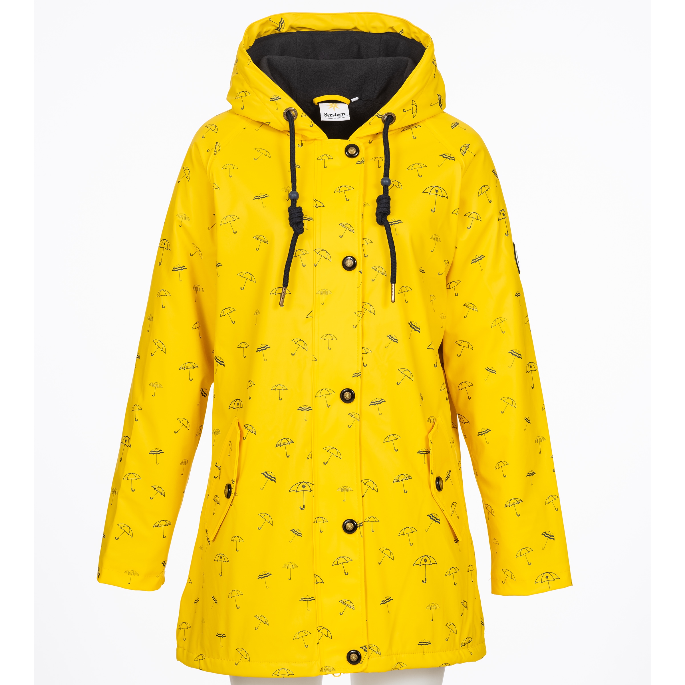 ankerglut Veste de pluie »Friesennerz #ankerglutsea Regenmantel, Longjacket« auch in Grossen Grössen erhältlich