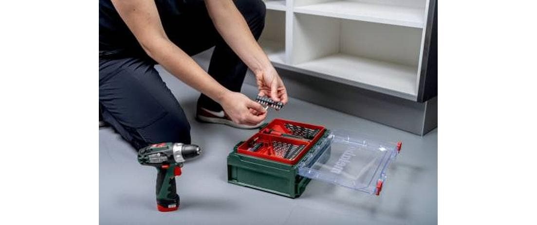 metabo Akku-Bohrschrauber »PowerMaxx SB Basic Set 2 x 2.0 Ah«