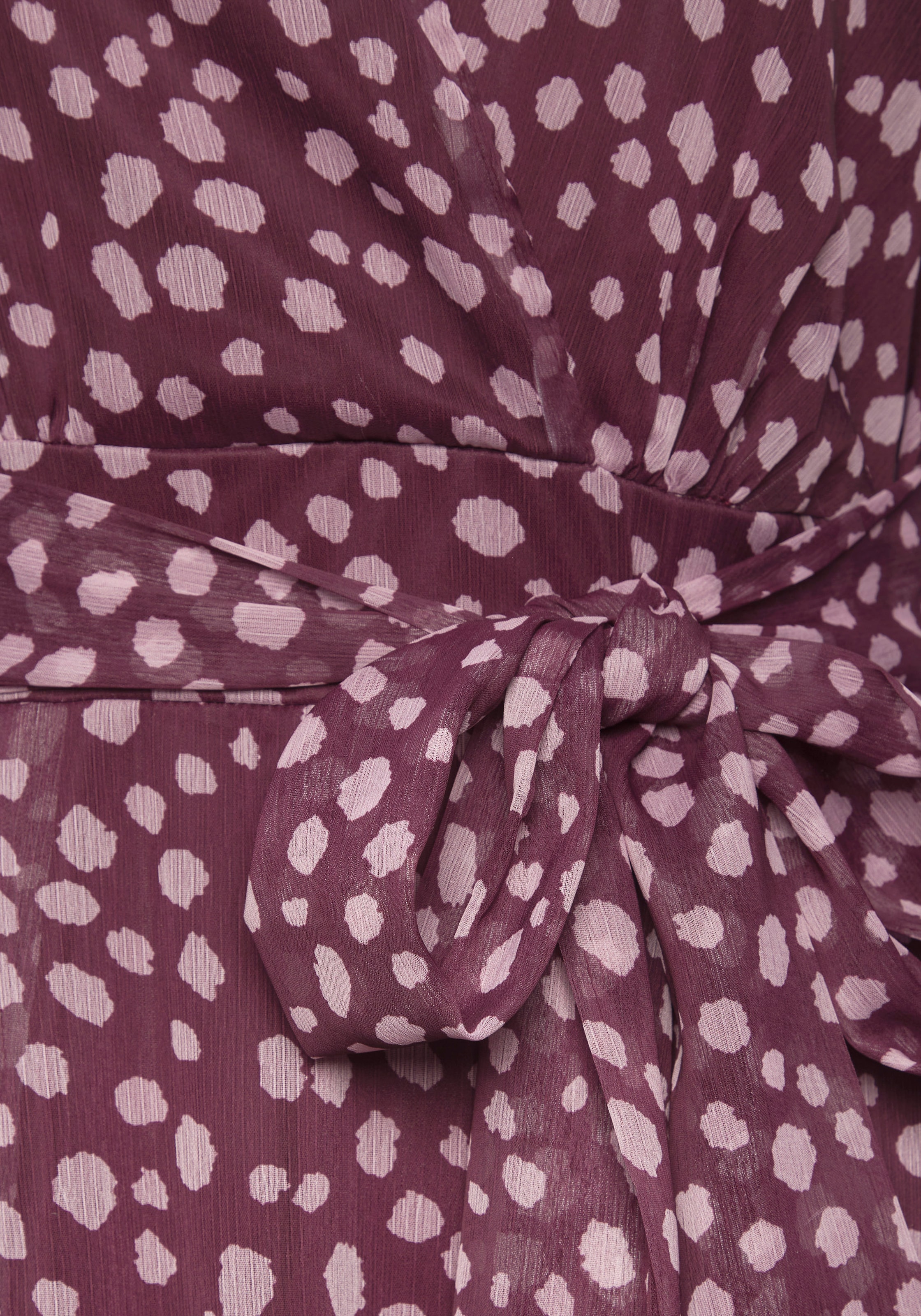 LASCANA Maxi robe Sans poches avec ceinture à nouer, robe maxi élégante en chiffon
