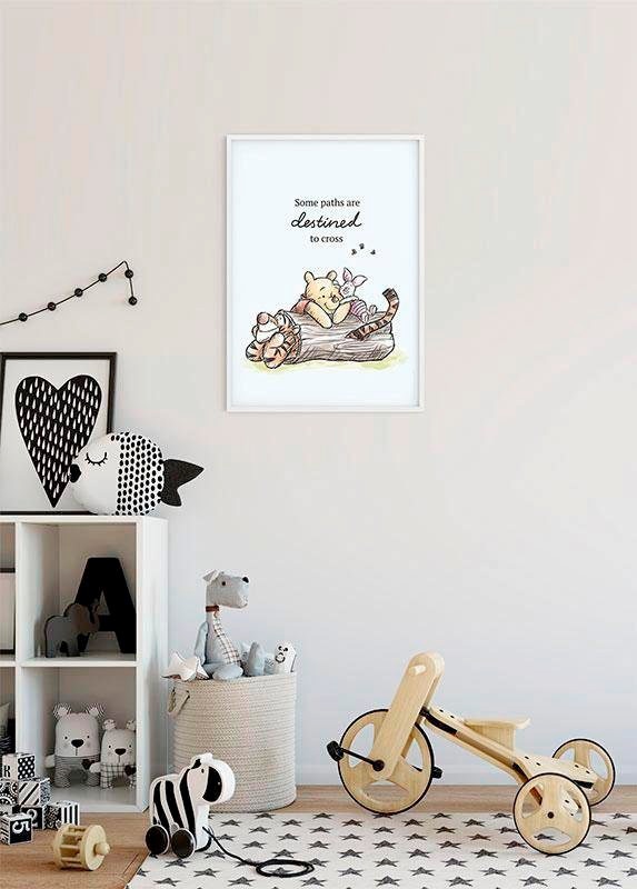 Komar Bild »Winnie the Pooh Path«, Disney, (1 St.), Wandbild zur Dekoration im Kinderzimmer - ohne Rahmen