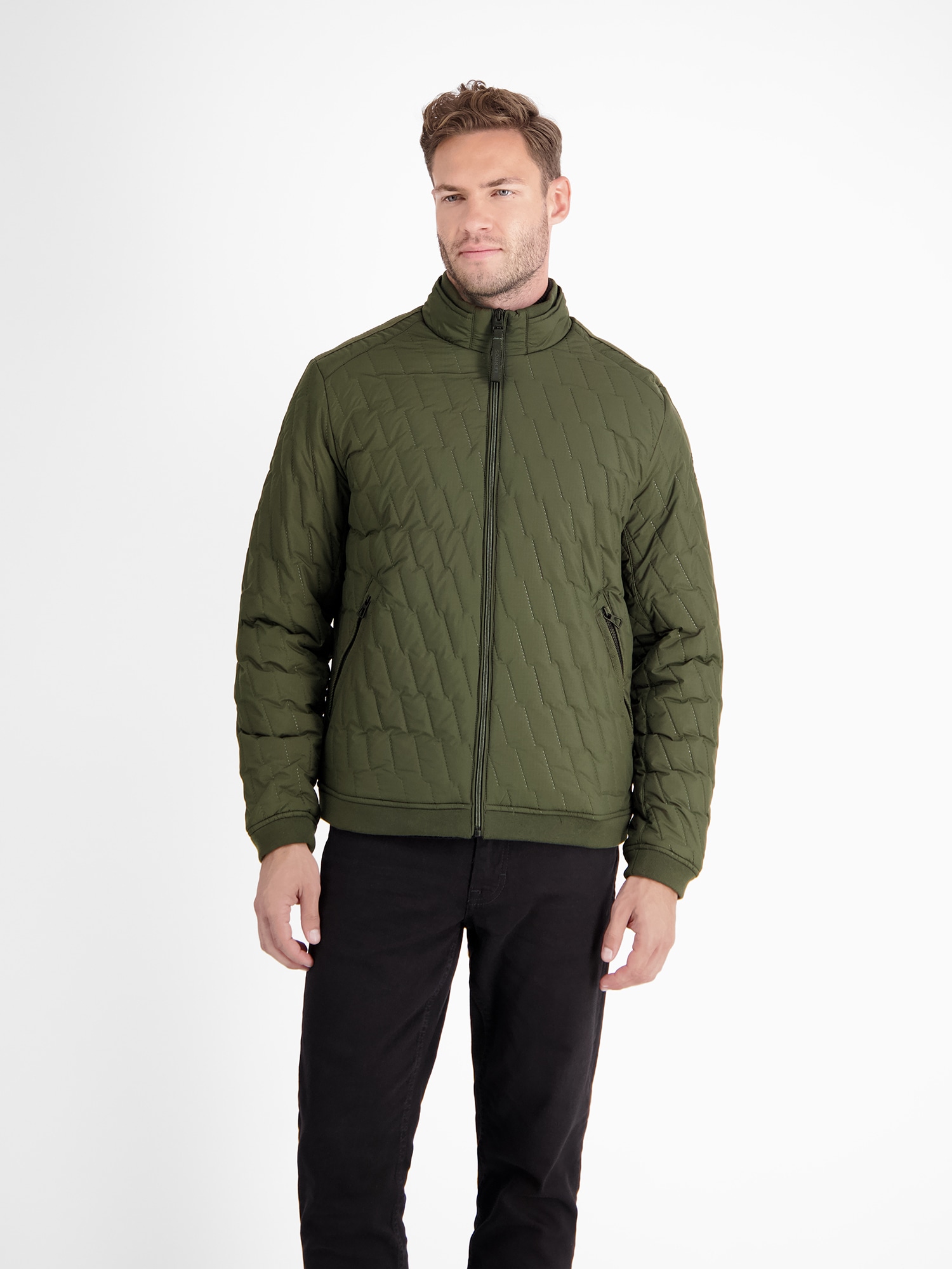 LERROS Steppjacke »LERROS Superleichte Herren Steppjacke«, ohne Kapuze, Wasser- und windabweisend