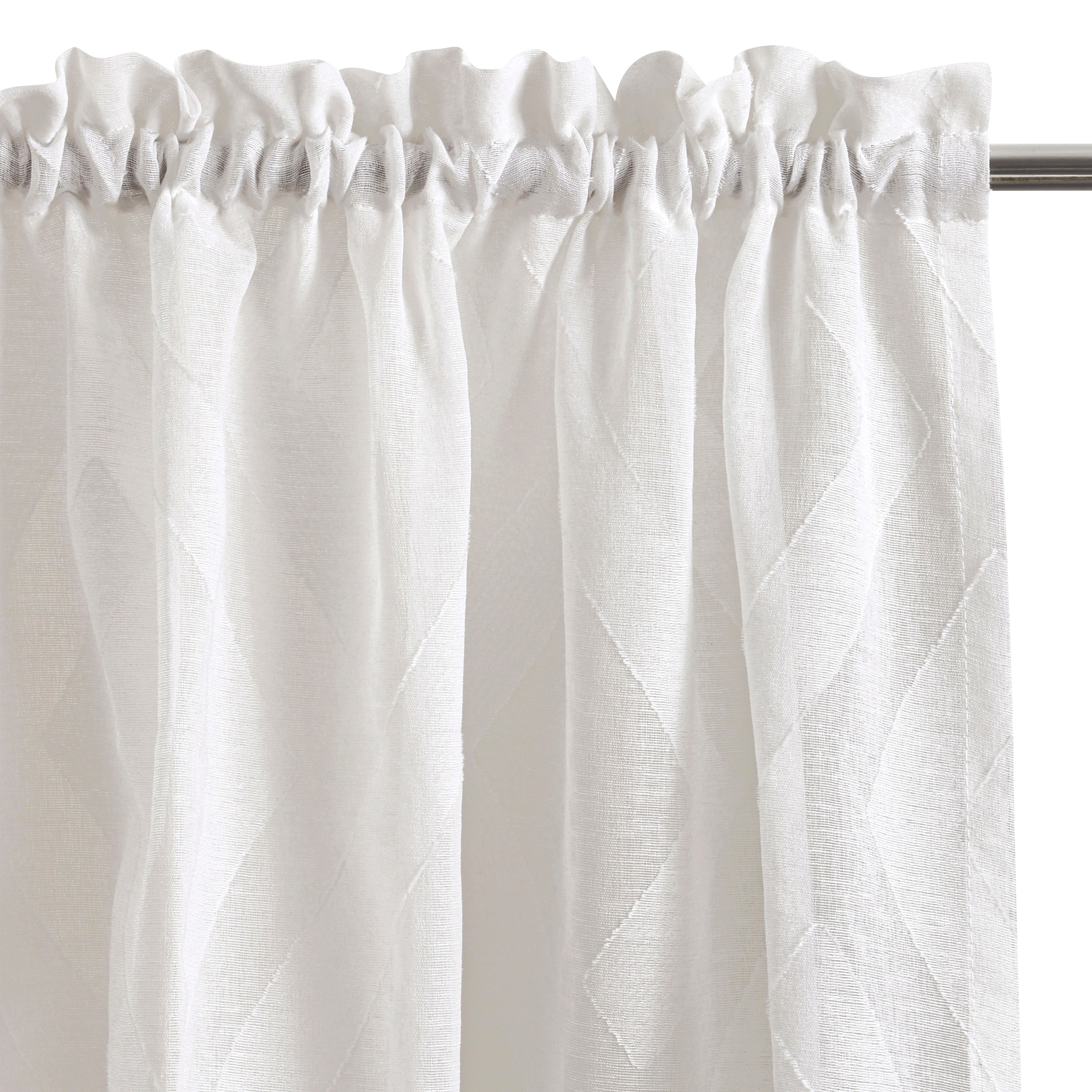 Bruno Banani Gardine »Lynn« Stangendurchzug 1 Stk. tlg. schöner Schal, Scherli, zeitlos und modern