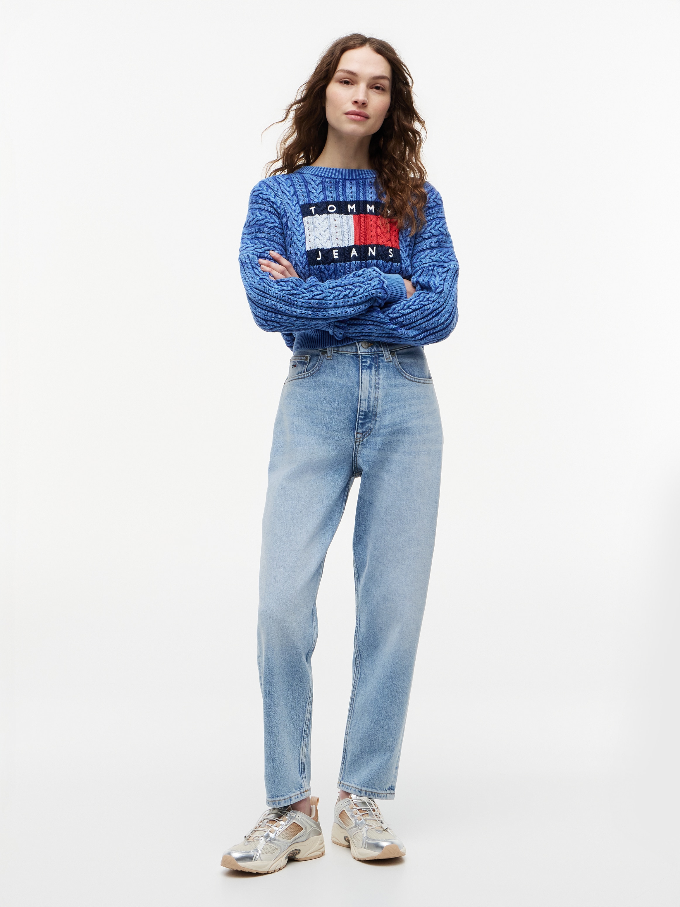 Tommy Jeans Jeans mom »MOM JEAN UH TPR« Jean mom tapered avec taille très haute