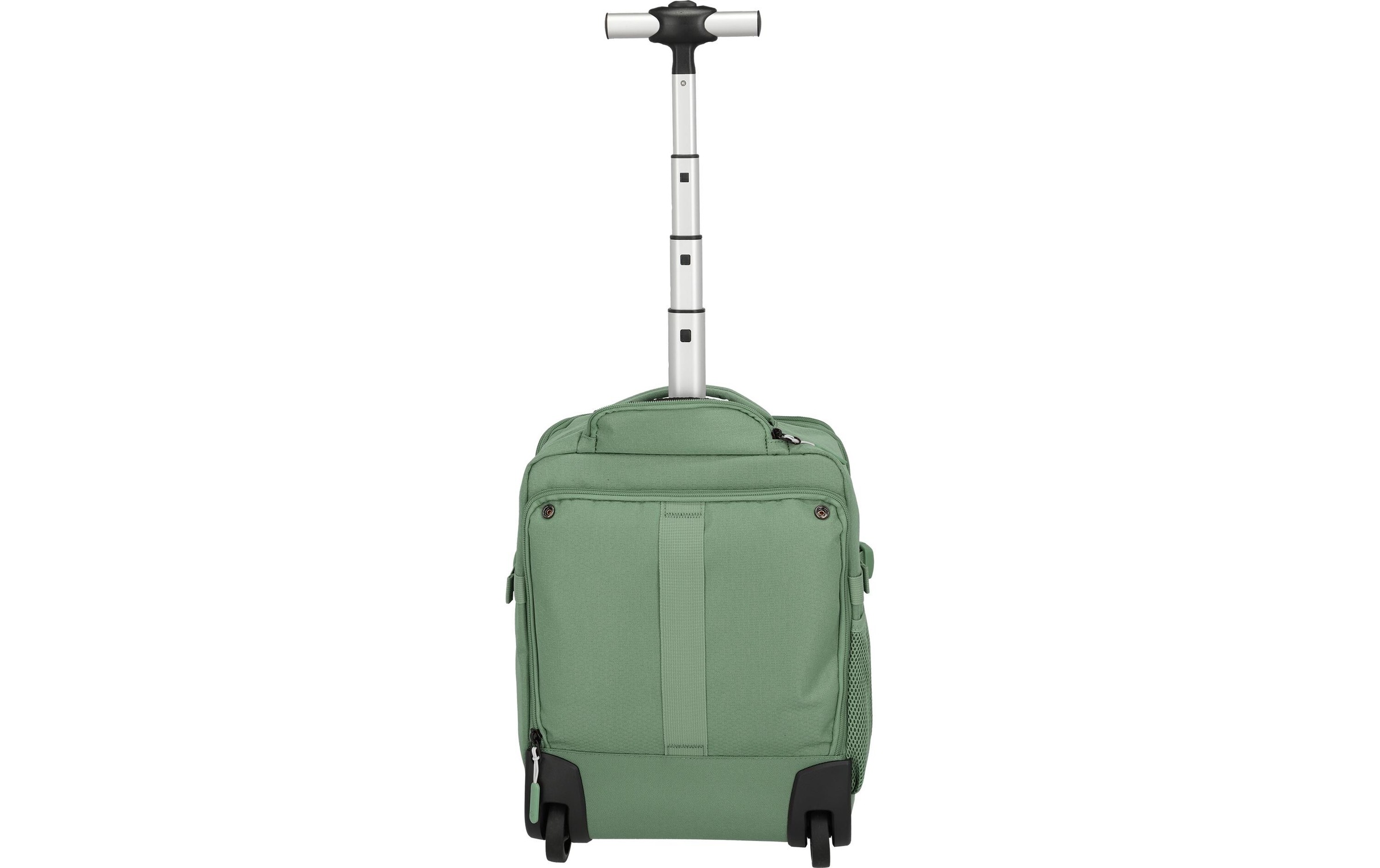 travelite Trolley »Kick Off Backpack 28 l« 28 l 2 Rollen Widerstandsfähige Materialien