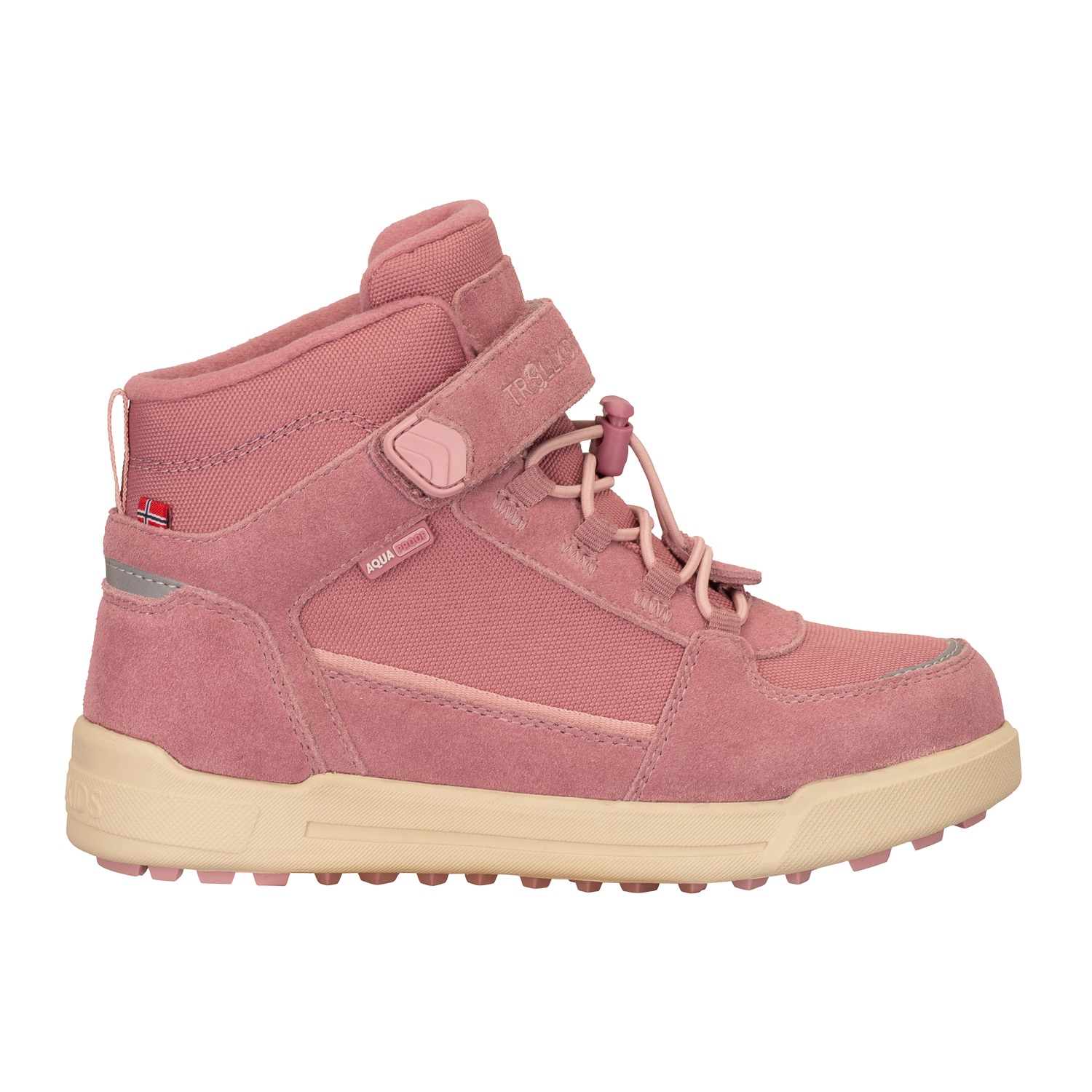 TROLLKIDS Bottes d'hiver »KIDS GRYLLEFJORD MID CUT«  étanche