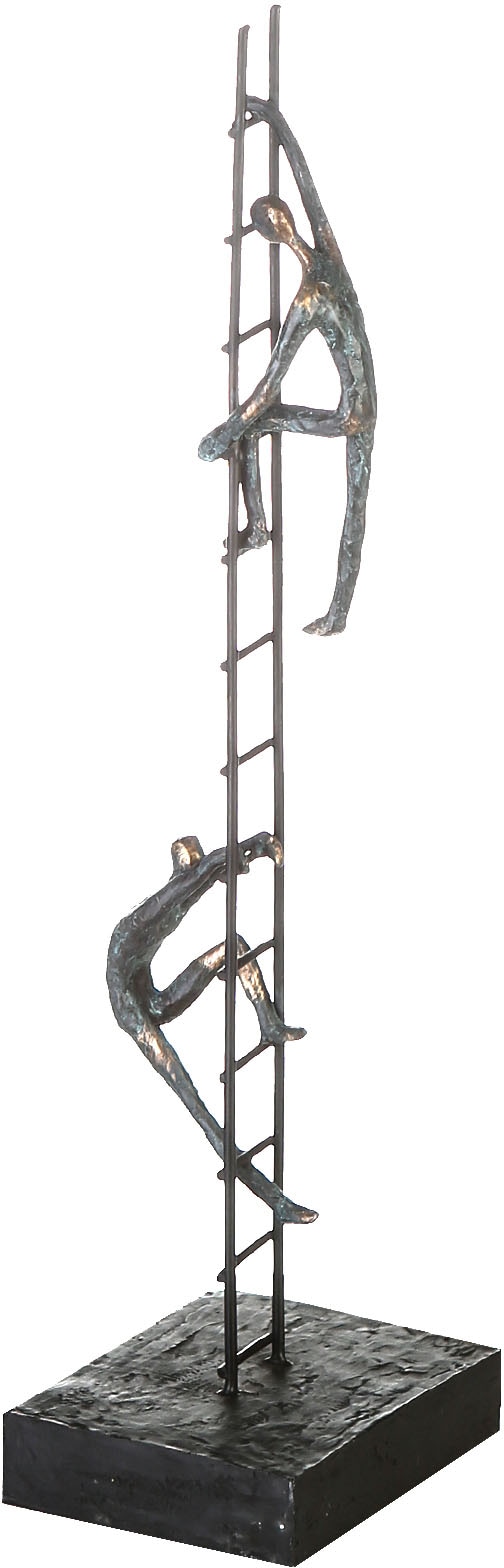 Dekofigur »Skulptur Balance of Power, silber«, Dekoobjekt, Höhe 43 cm, mit...
