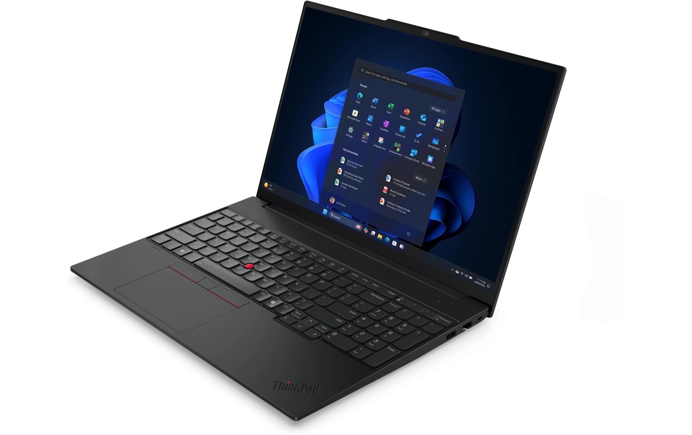 Image of Lenovo Notebook "ThinkPad E16 Gen 3 (Intel)" 40,64 cm / 16 ″ Intel Core Ultra 7 512 GB SSD