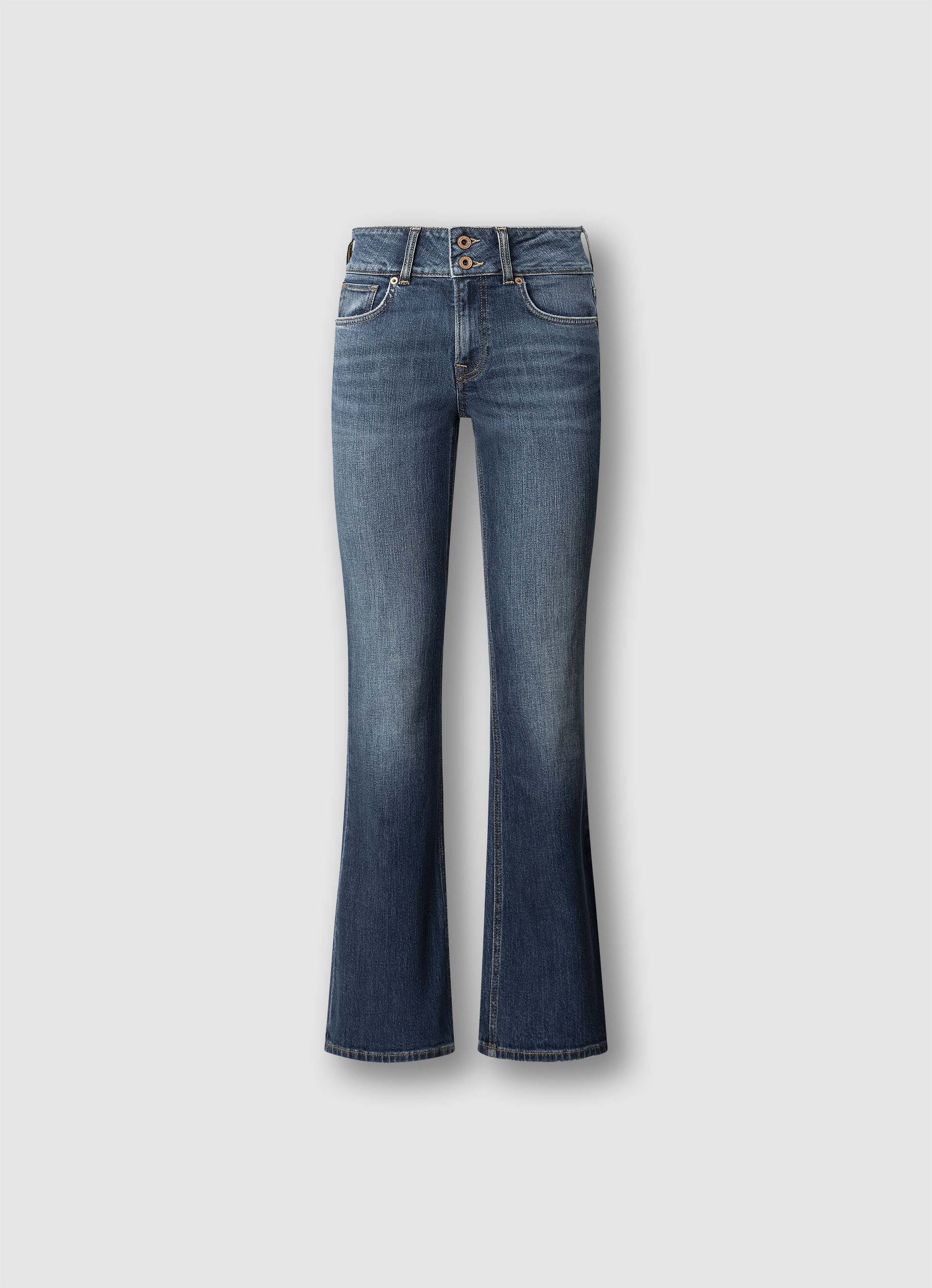Image of Pepe Jeans 5-Pocket-Jeans "FLARE JEANS MW VENUS" im Flared Fit