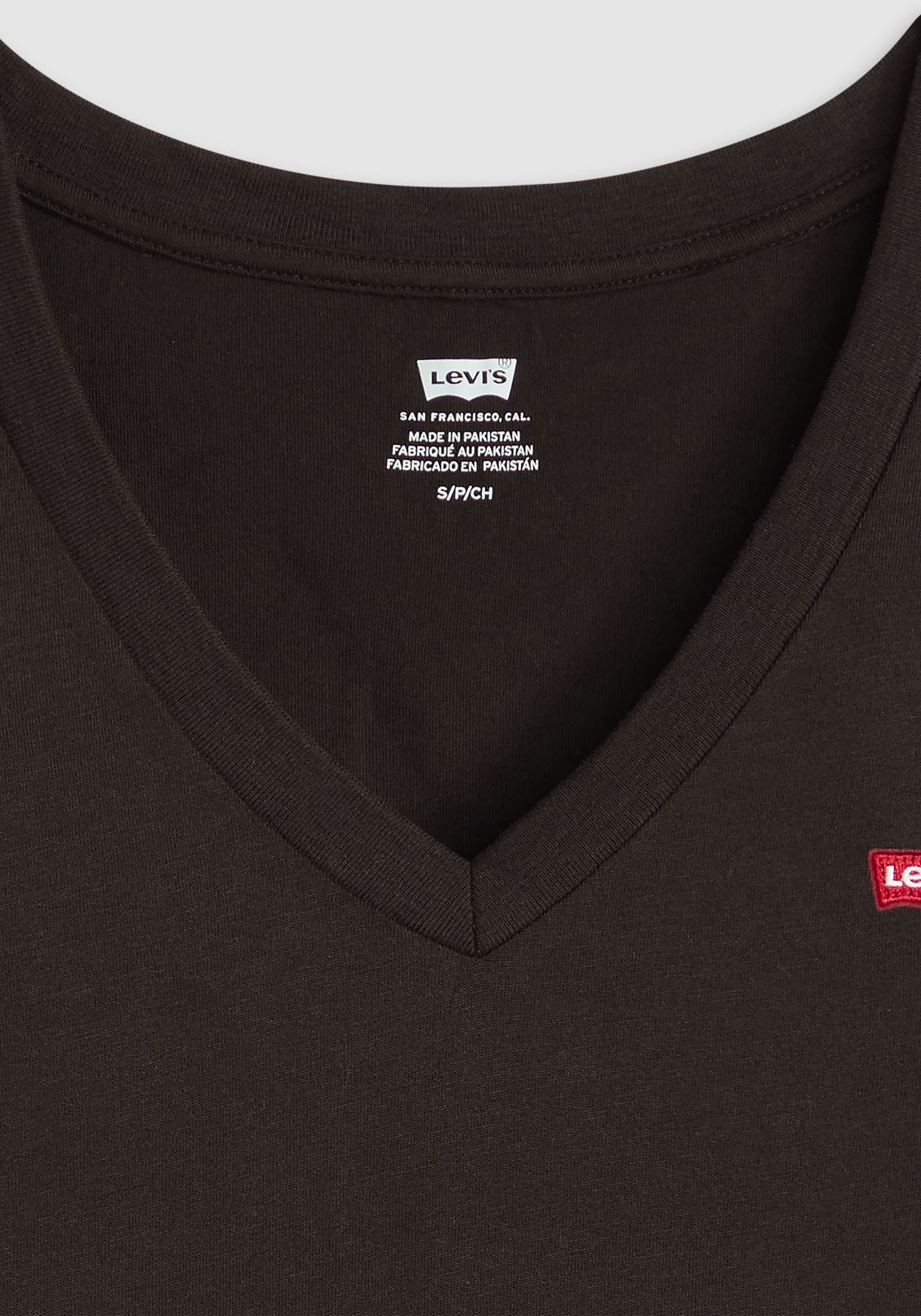Levi's® T-Shirt »VNECK TEE 2 PACK«, (Packung, 2 tlg.)