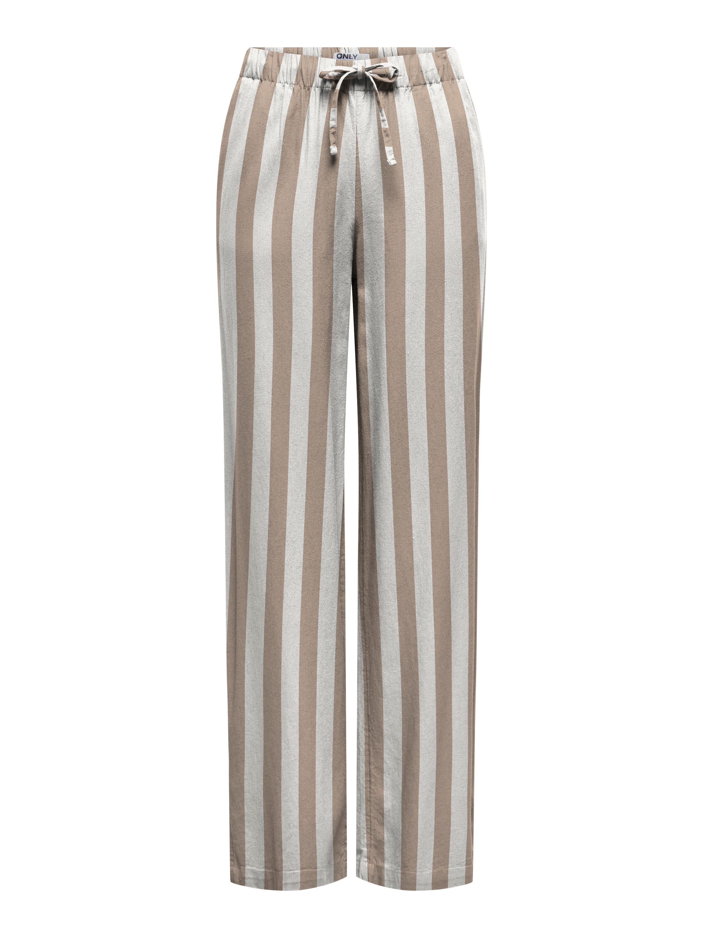 ONLY Schlupfhose »ONLGOA MW LINEN BL PULL-UP PANT CC PNT«  mit Leinen