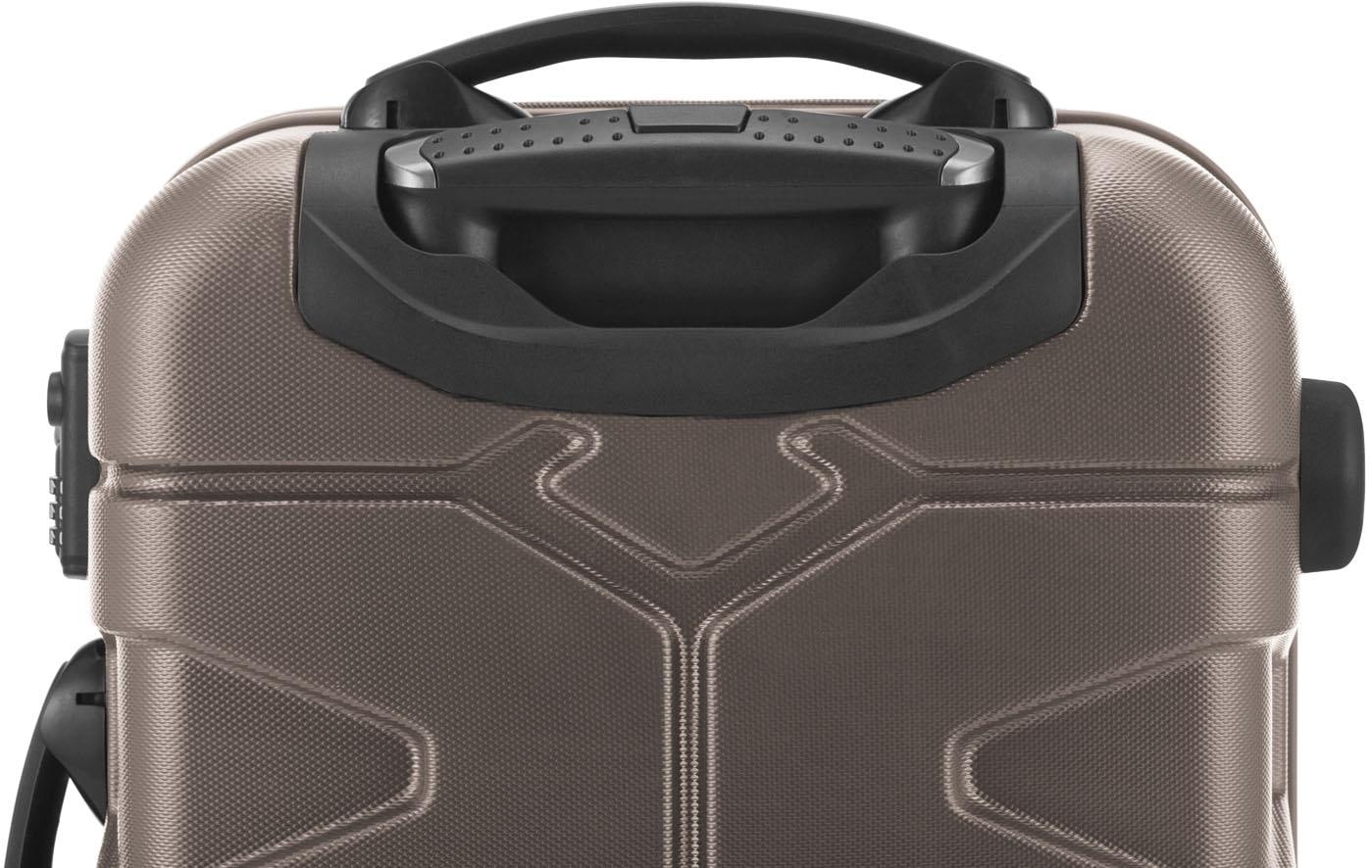 Hauptstadtkoffer Trolley à coque dure »X-Kölln, 55 cm« 43 litre 4 Rollen Hartschalen-Koffer Handgepäck-Koffer Reisegepäck TSA Schloss