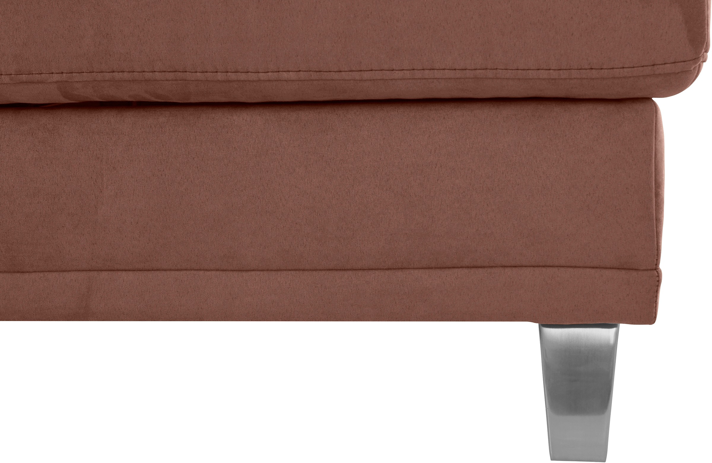 sit&more Ecksofa »Clio L-Form« wahlweise mit Bettfunktion oder Vorziehsitz und Bettkasten, Federkern