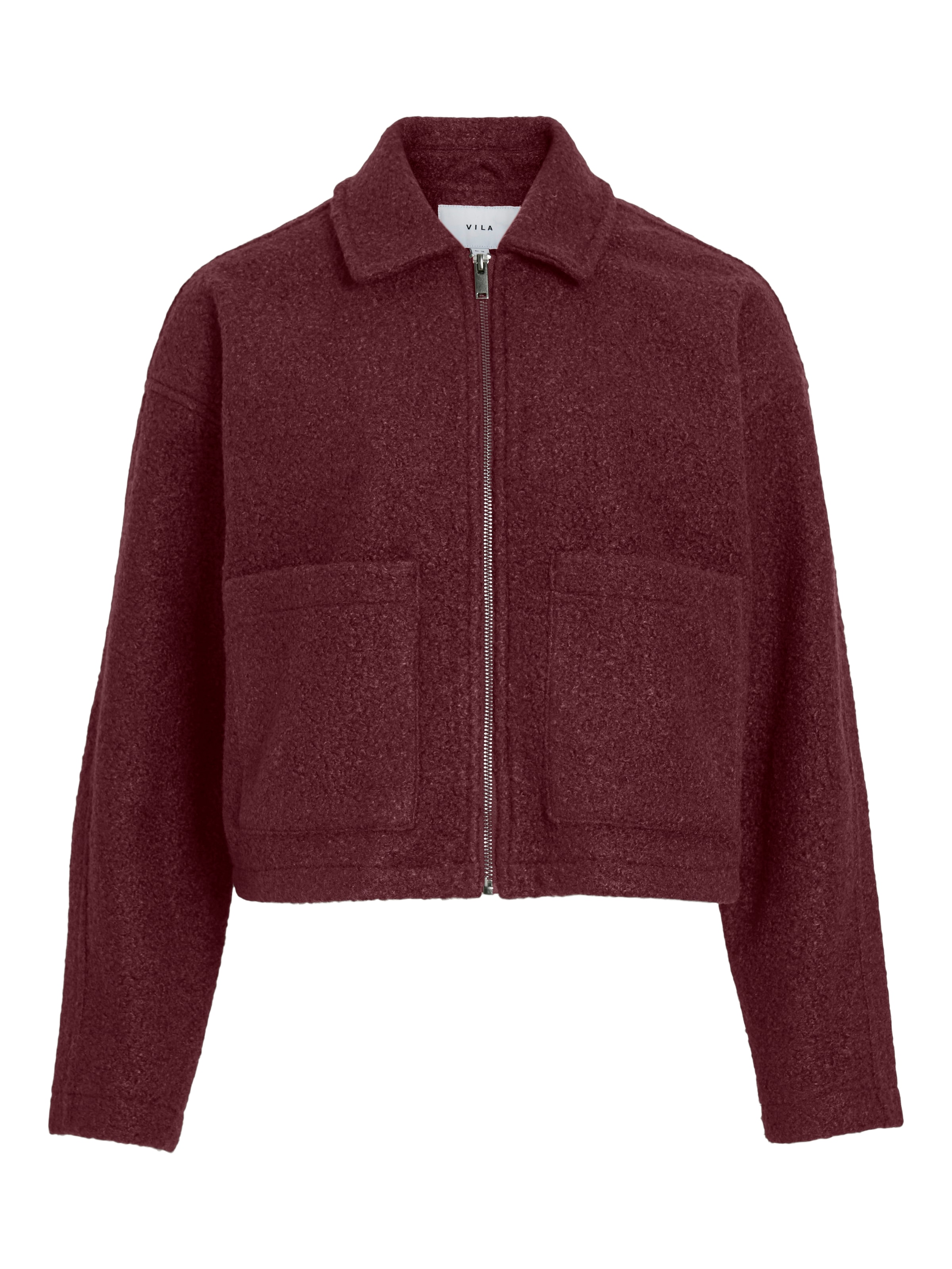 Vila Veste courte »VIJADAS ZIPPER JACKET - NOOS« fibre synthétique