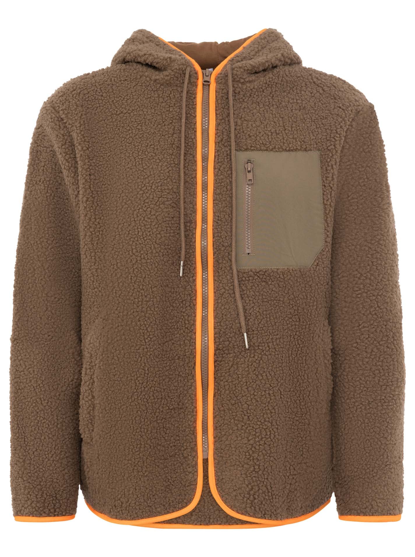 Zwillingsherz Kapuzensweatjacke »"Classic"« kuschelig weich, mit Taschen, Kapuze, Kontrastdetails