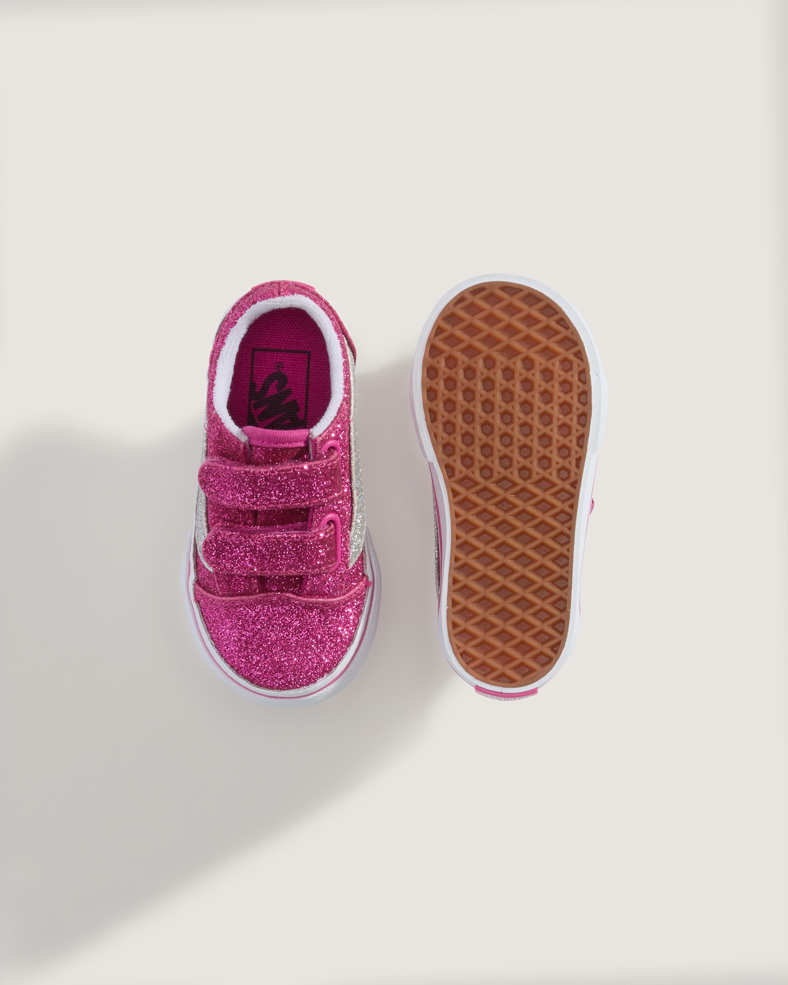 Vans Sneaker »OLD SKOOL V«, mit Klett, für Kinder