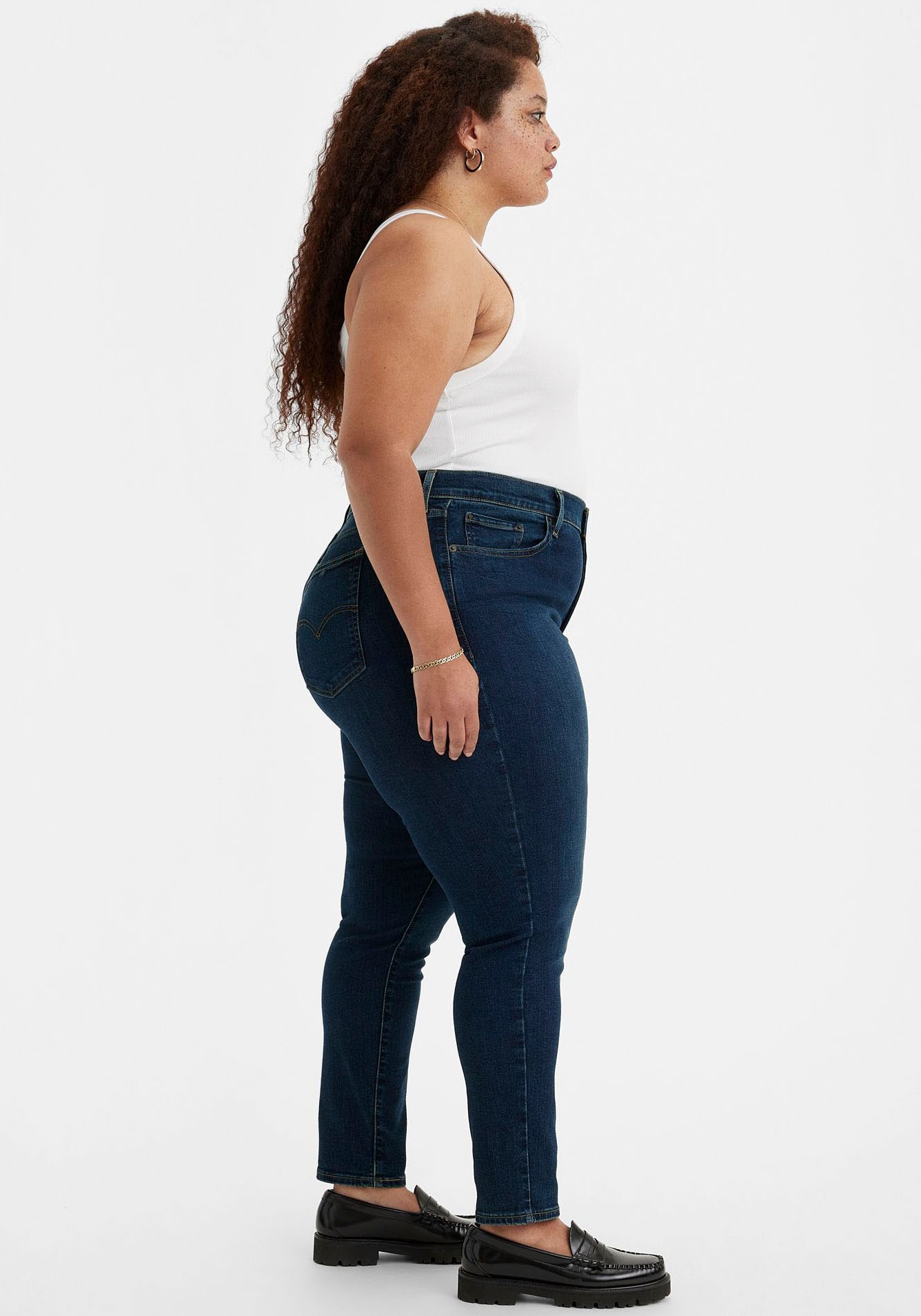 Levi's® Plus Skinny-fit-Jeans »721 PL HI RISE SKINNY«, sehr figurbetonter Schnitt