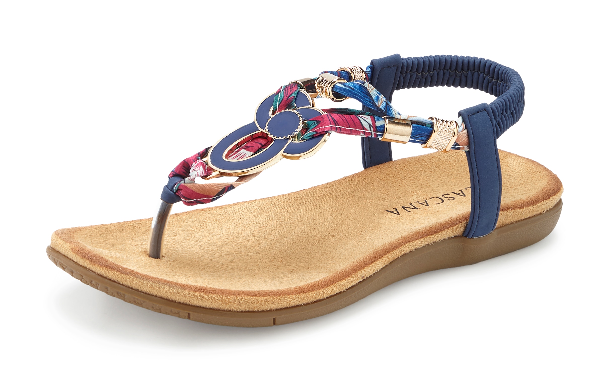 LASCANA Séparateur d'orteils »Sommerschuh, offener Schuh, Sandalette,«  sandale, mule avec insert stretch