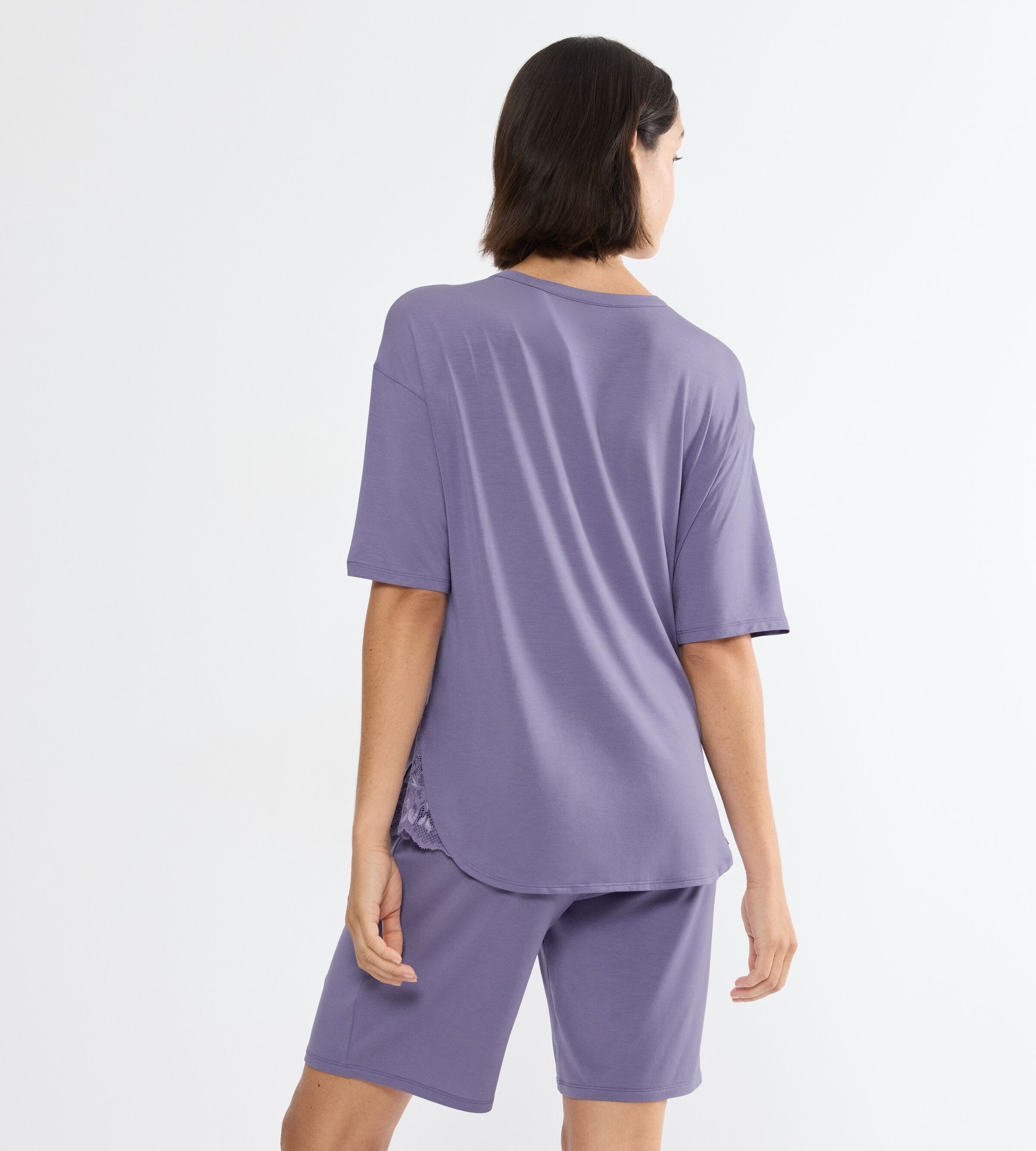 Triumph Pyjama »Timeless Sensuality PSK« 2 pièces atmungsaktiv, weich, verzierte Spitzeneinsätze