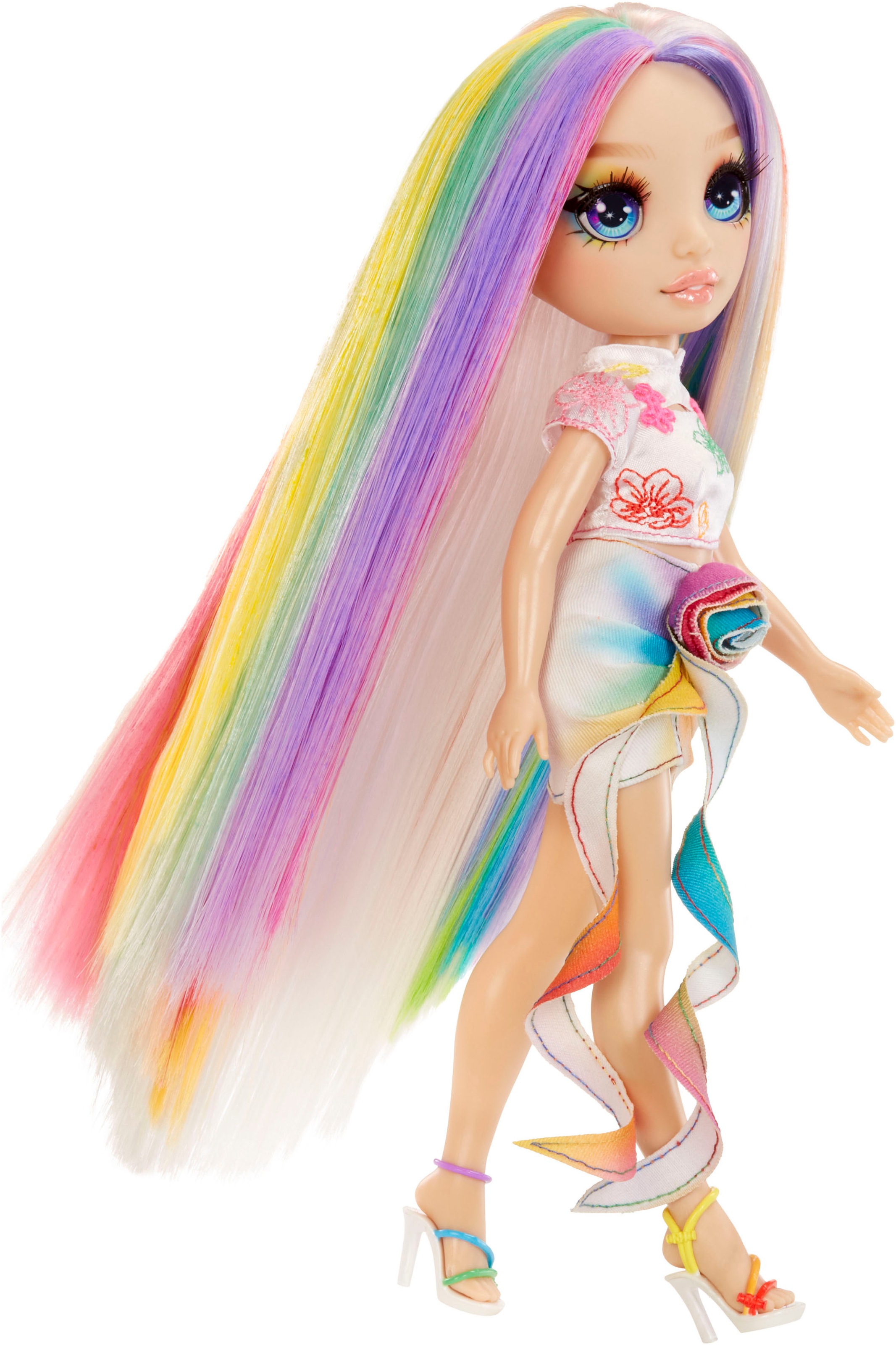 RAINBOW HIGH Poupée à habiller »Rainbow High Hair Chalk & Style Doll- Amaya (Rainbow)«