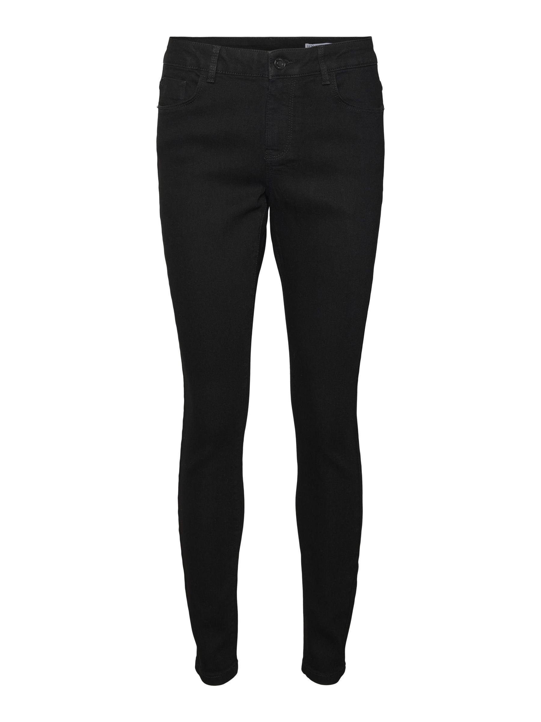 Vero Moda Skinny-fit-Jeans »VMELLY MR SKINNY JEANS BLK NOOS«