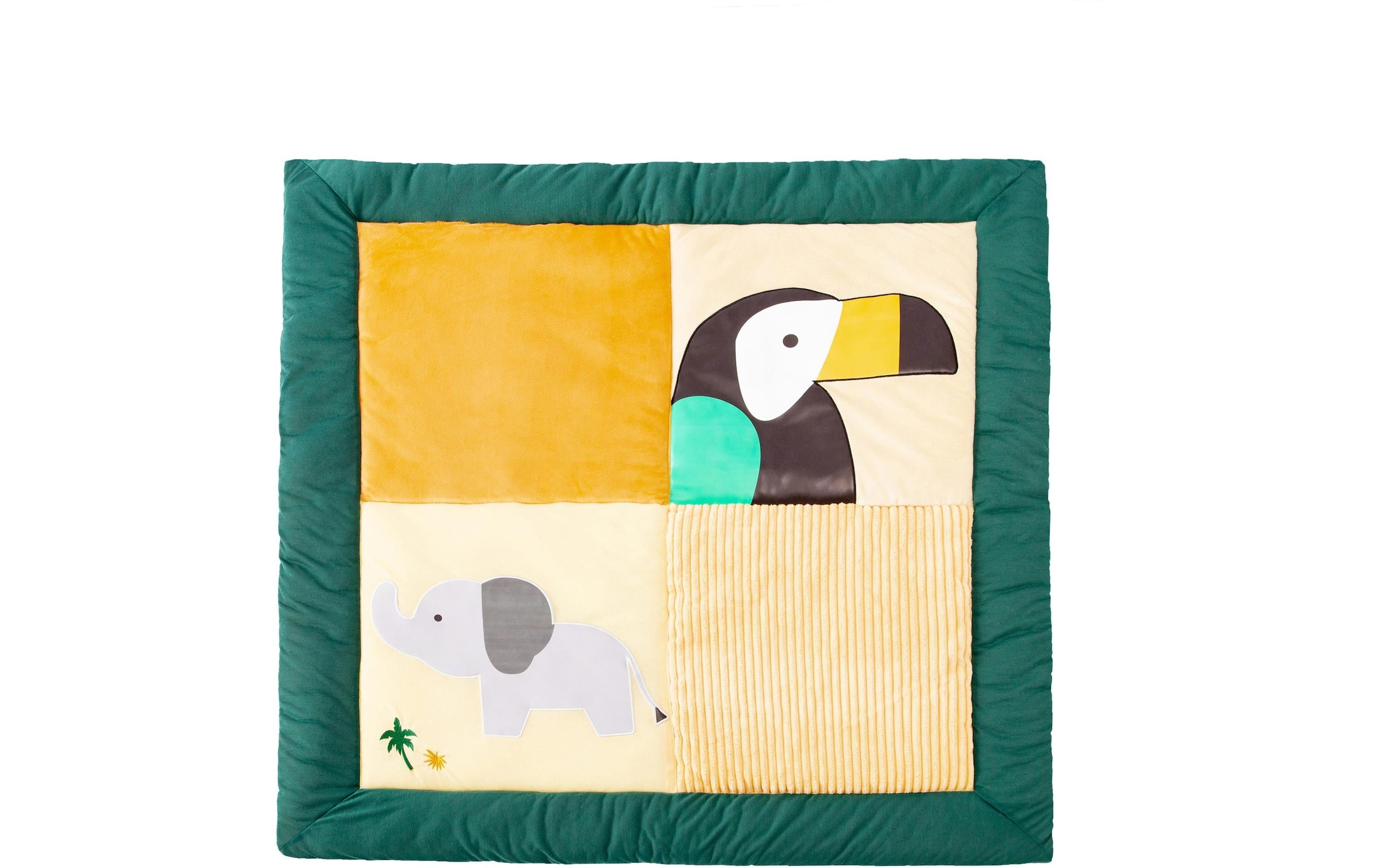 Spielmatte »little big friends Dschungel 100 x 100 cm«