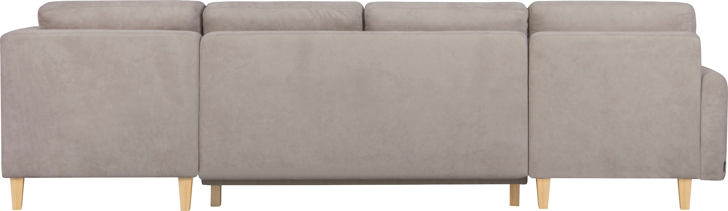Home affaire Paysage de salon »TRIPLO U-Form wahlweise mit Schlaffunktion, B/T/H: 310/192/90 cm« Schlafsofa, auch mit Bettkasten, Steppung im Rückenkissen
