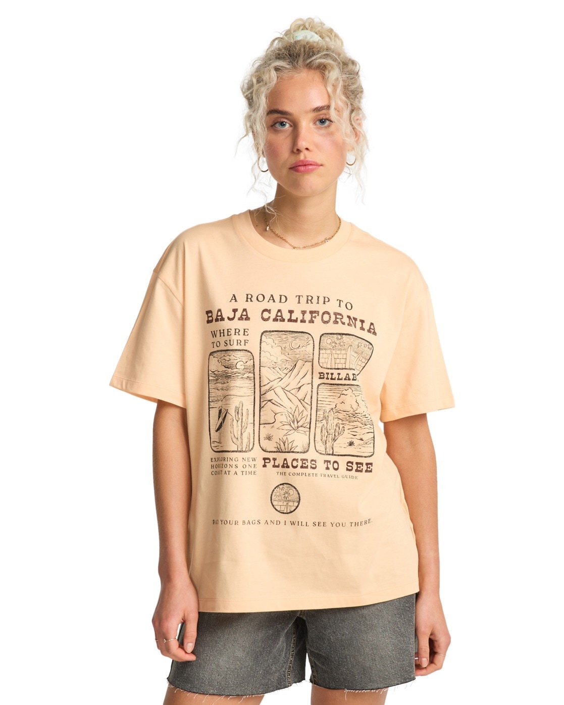 Image of Billabong T-Shirt "Flying To The Moon"