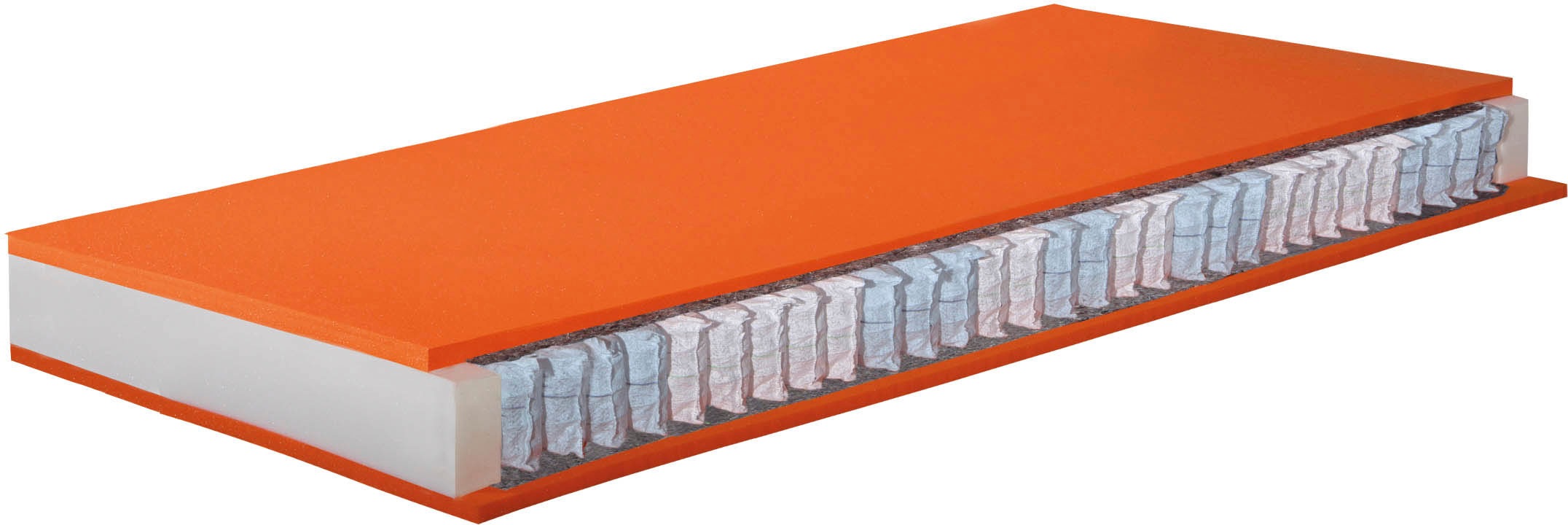 Image of my home Taschenfederkernmatratze »Diamond Greenfirst Comfort«, 20 cm cm hoch, 500 Federn, (1 St.), mit natürlichem Antimilbenschutz bei Ackermann Versand Schweiz