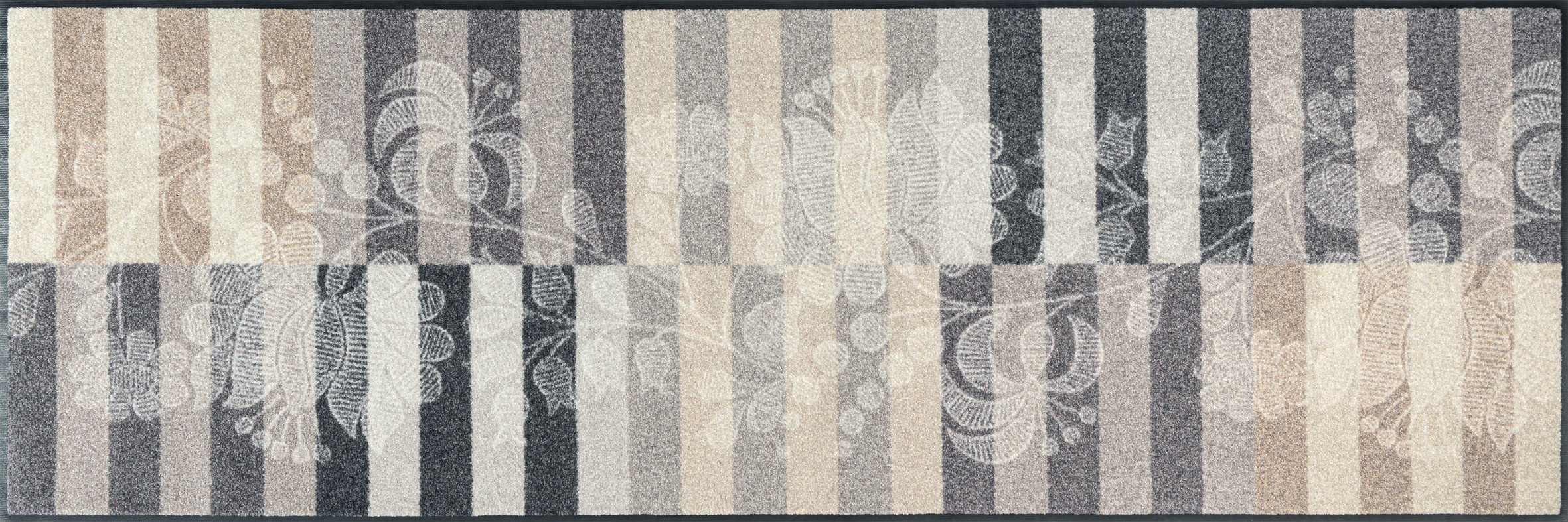 Image of wash+dry by Kleen-Tex Teppich "und Läufer Botanica Shadow" rechteckig 7 mm Höhe