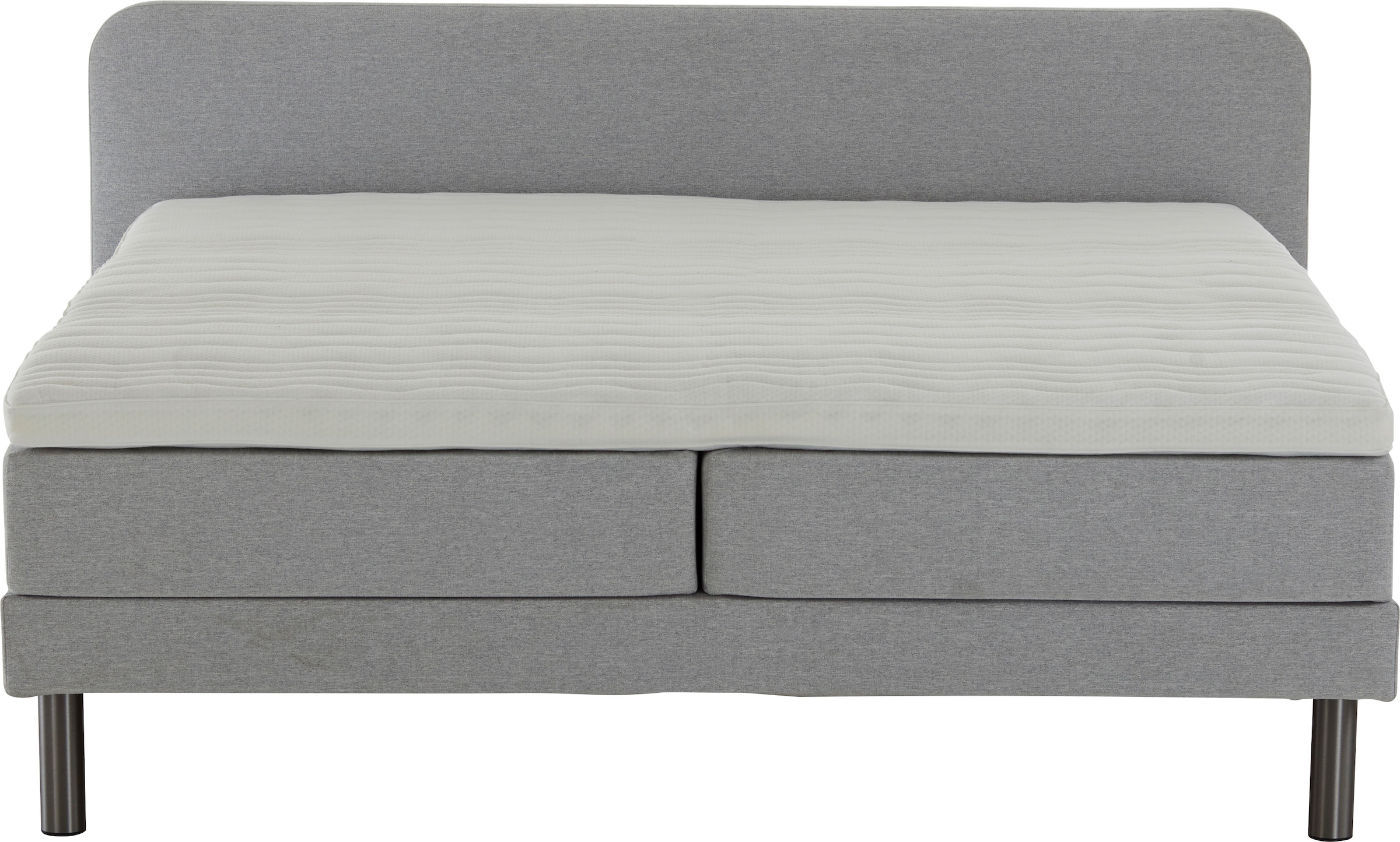 ATLANTIC home collection Lit boxspring »Carola« avec matelas à ressorts ensachés 7 zones et surmatelas en mousse confort