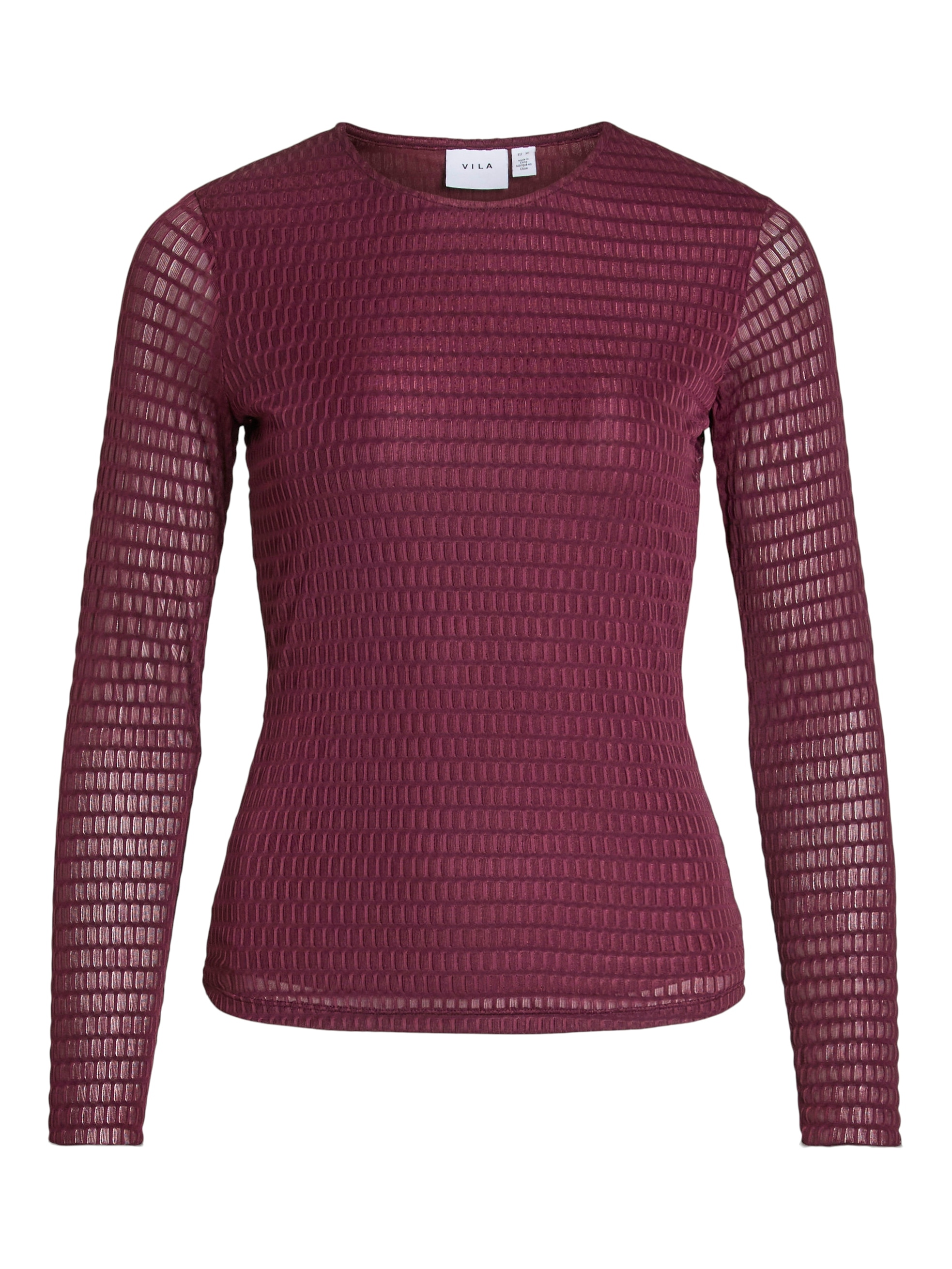Vila T-shirt à manches longues »VILARINE O-NECK L/S TOP - NOOS«