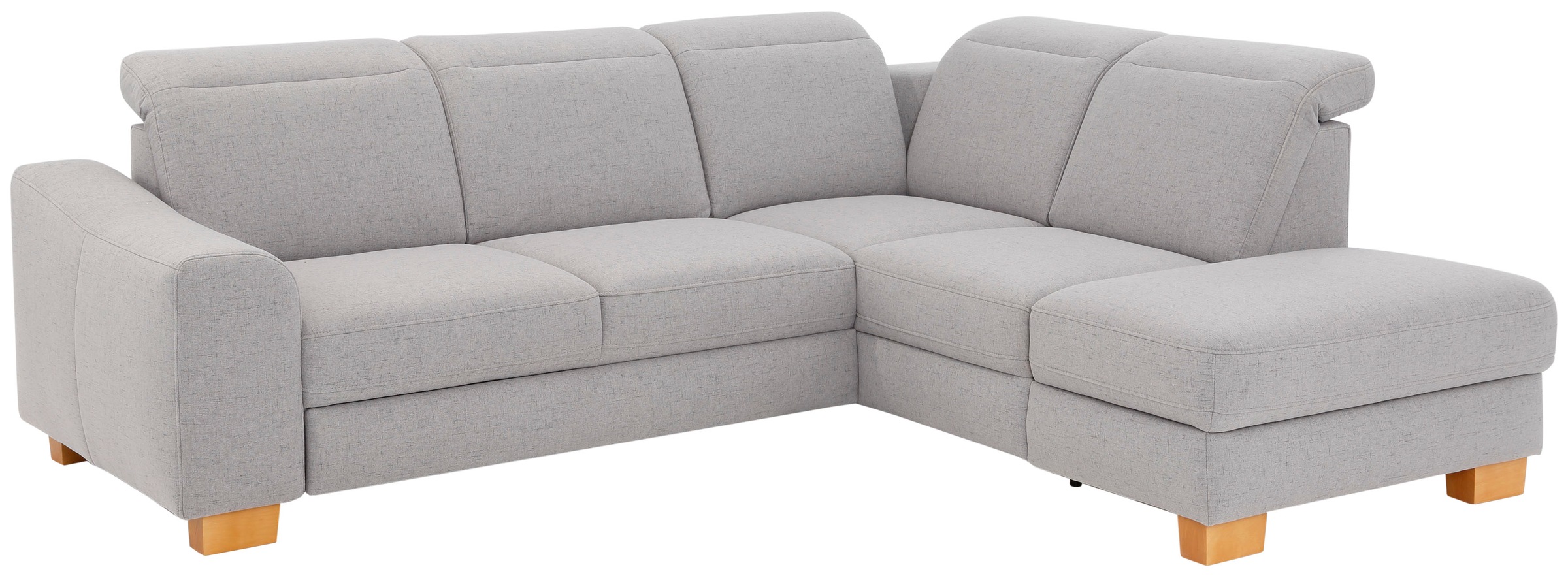Home affaire Ecksofa »Dundee L-Form«, wahlweise mit Kopfteilverstellung und zusätzlich mit Bettfunktion