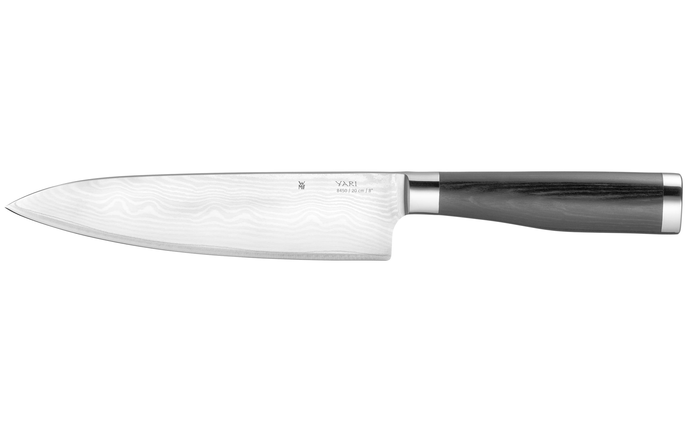Image of WMF Kochmesser "Yari 34 cm Silberfarben/Schwarz"