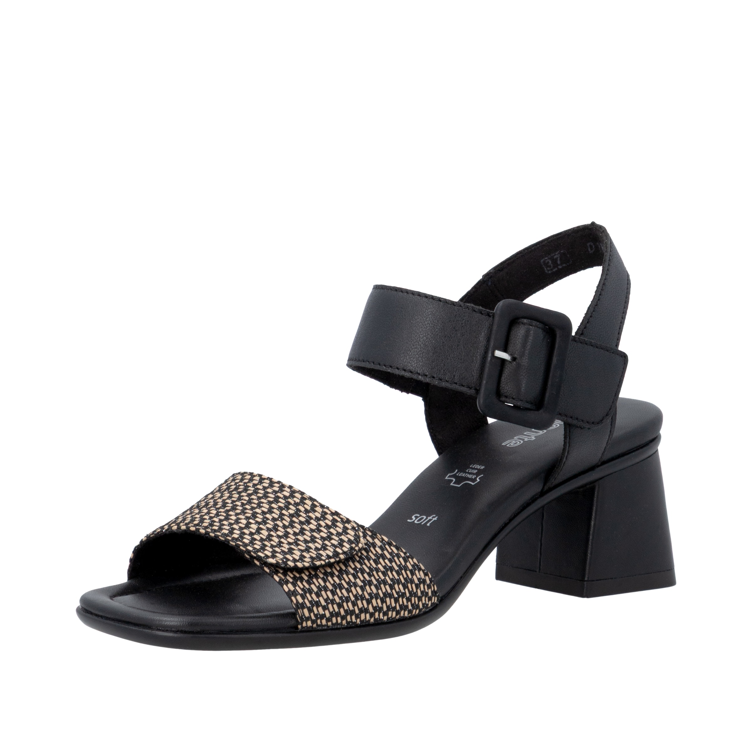 Image of Remonte Sandalette Sommerschuh, Blockabsatz mit praktischem Klettverschluss