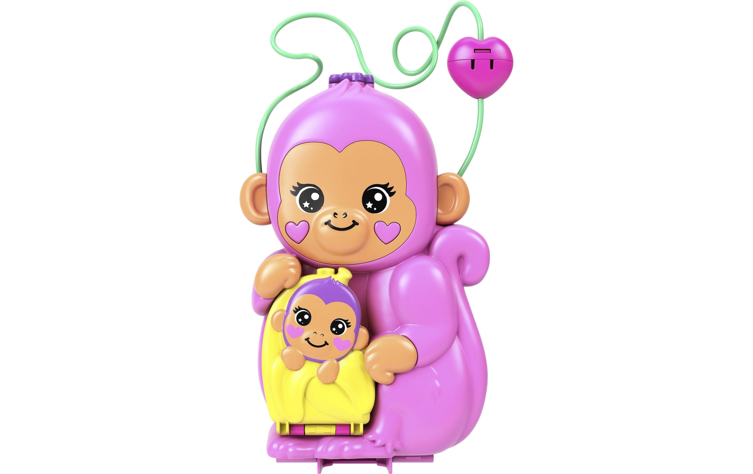 Polly Pocket Puppenhaus »Affenmama und Baby«