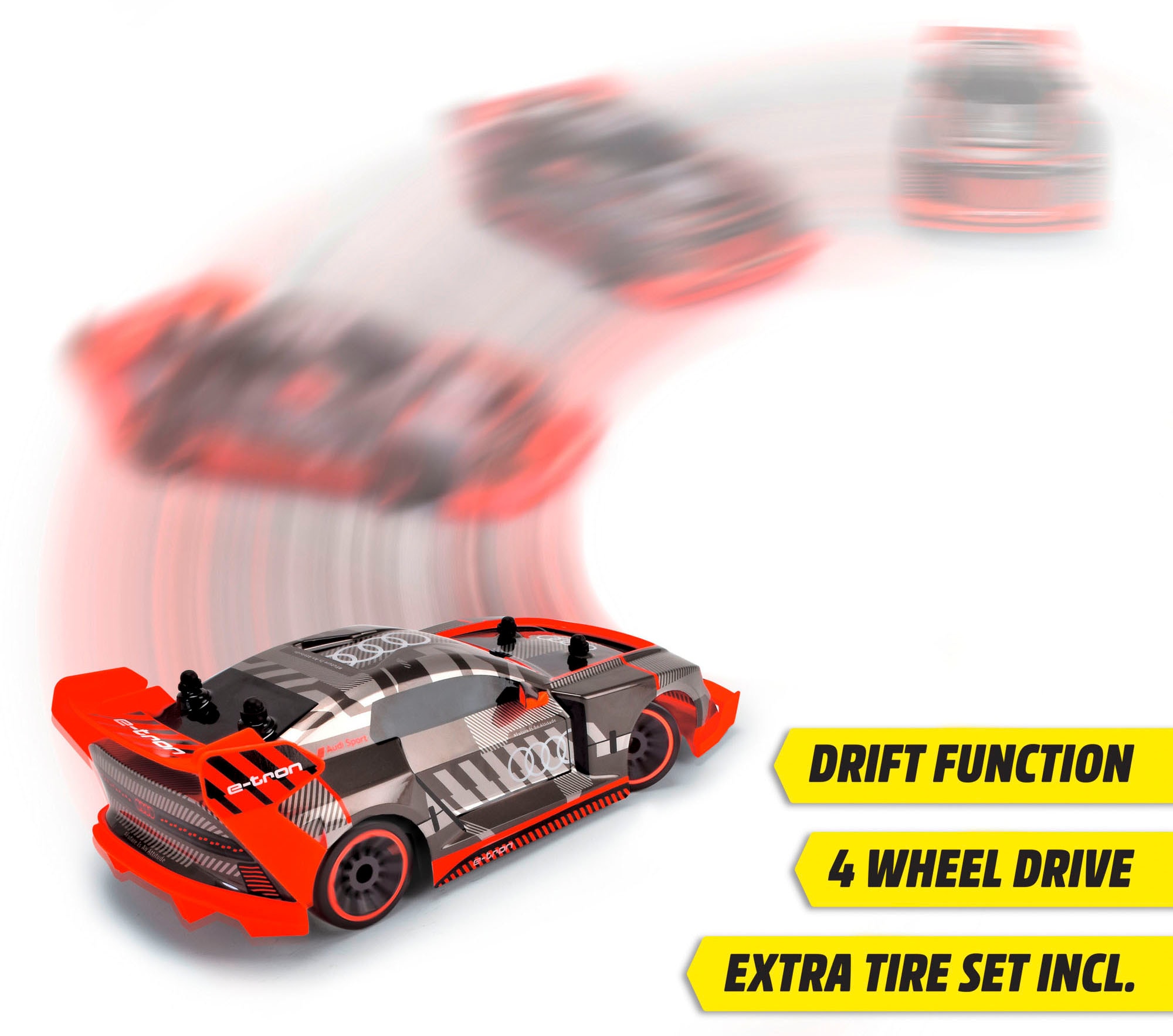 Dickie Toys Voiture RC »Audi S1 E-Tron Quattro Drift Car«