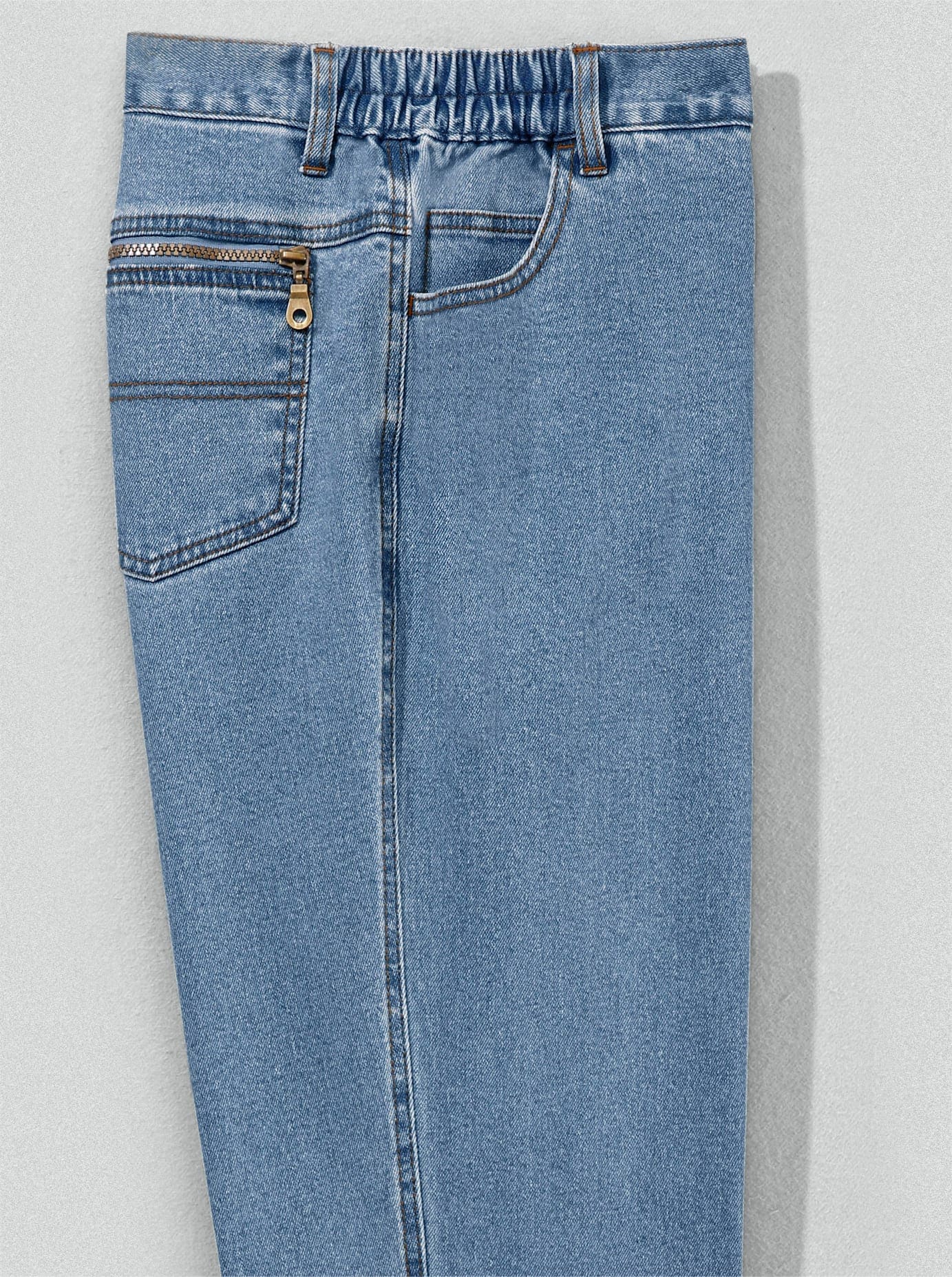 Classic Dehnbund-Jeans, (1 tlg.)