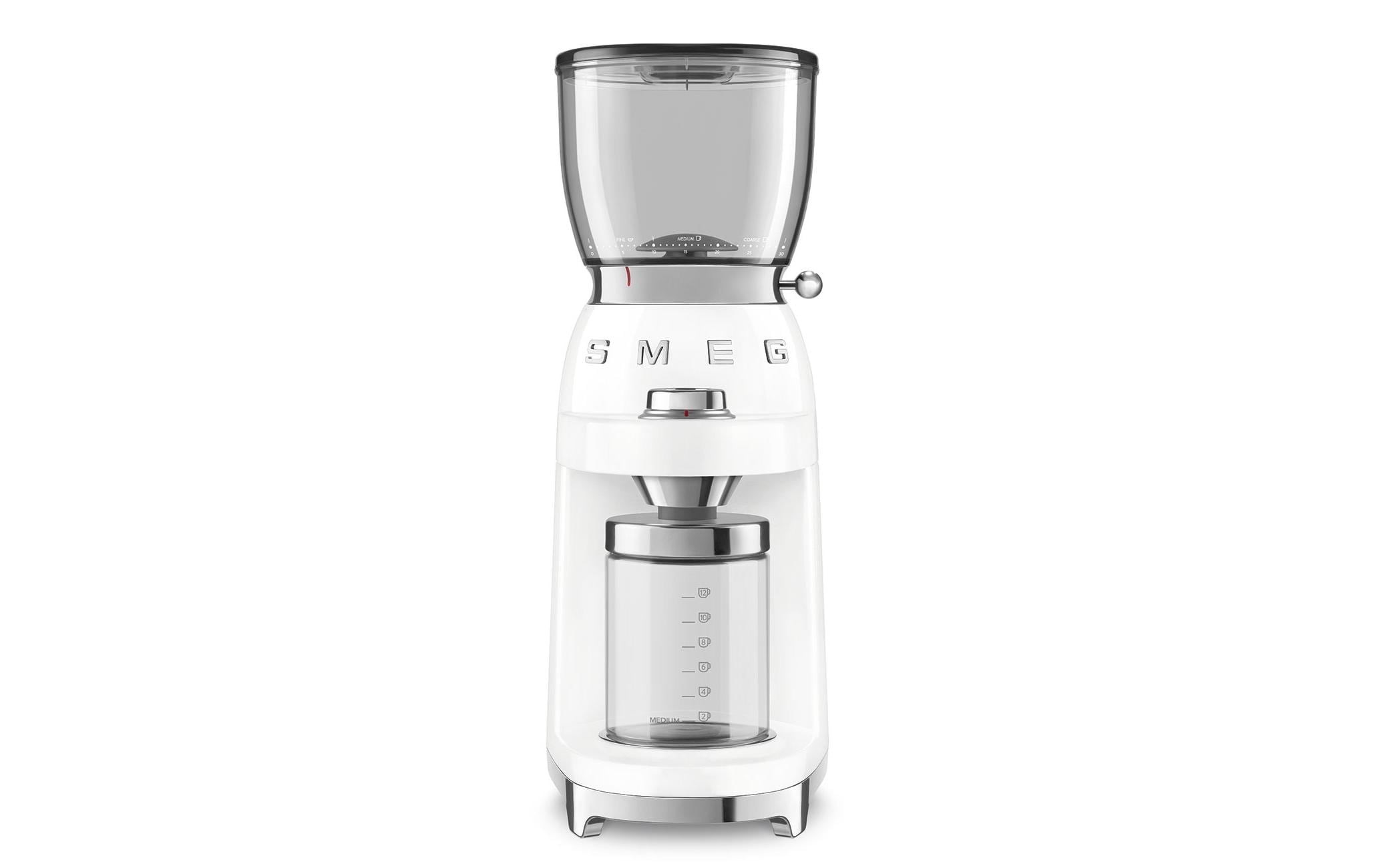Image of Smeg Kaffeemühle »CGF01WHEU«, 150 W, Kegelmahlwerk bei Ackermann Versand Schweiz
